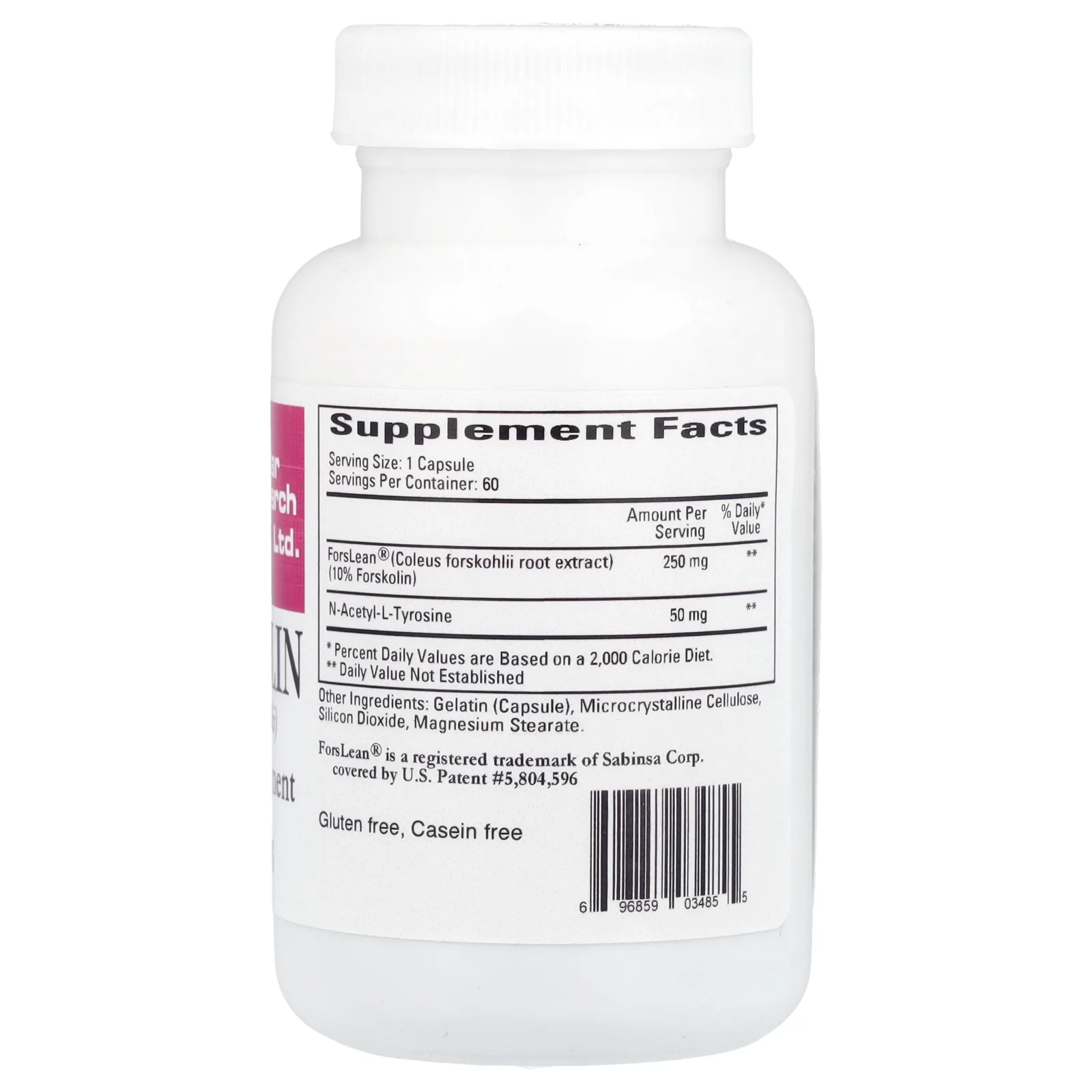 Cardiovascular Research, Форсколин, 60 капсул