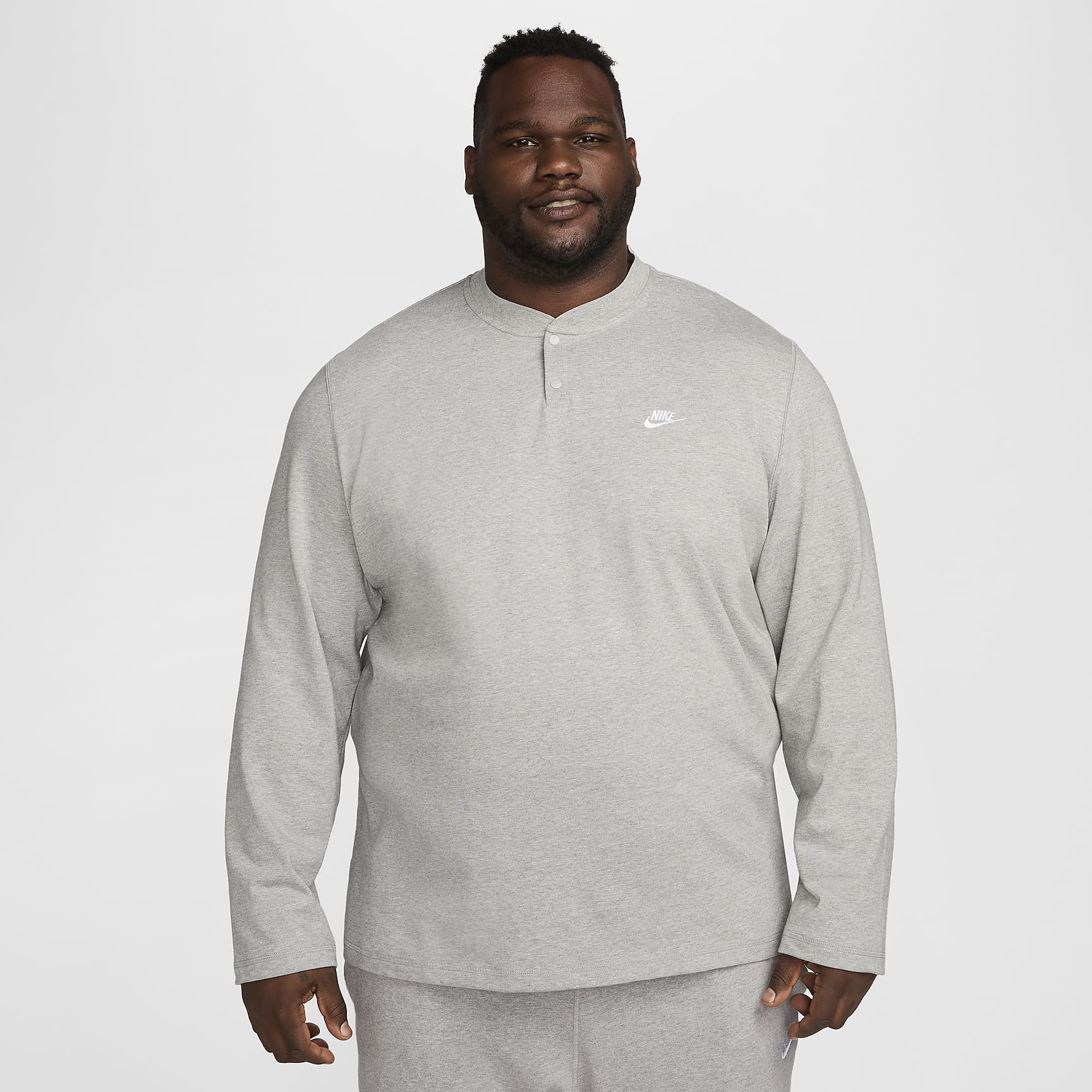 Nike Club Men's Long-Sleeve Henley