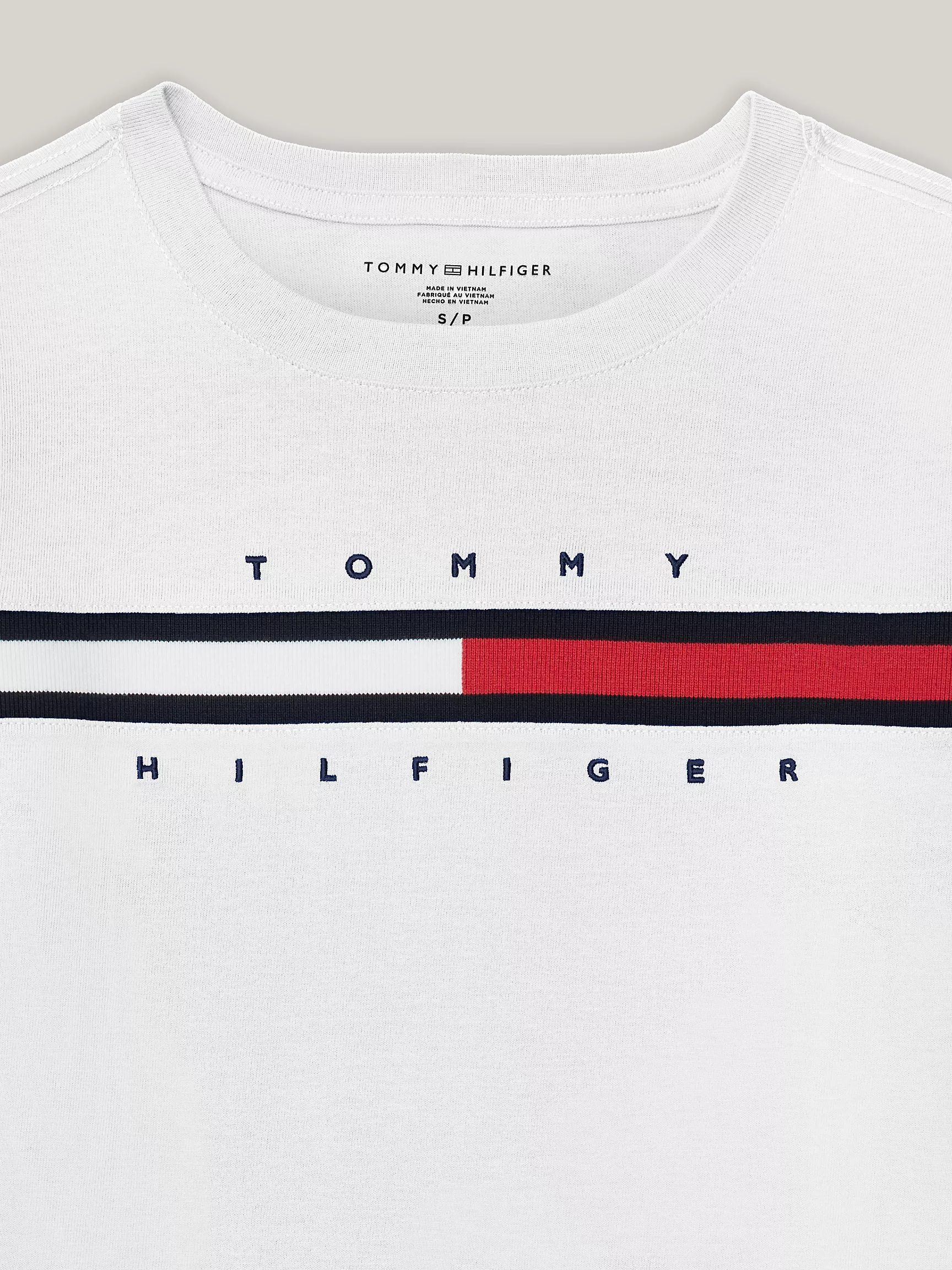 Футболка Tommy Hilfiger для мальчиков, Детская футболка с длинным рукавом и флаговыми полосками