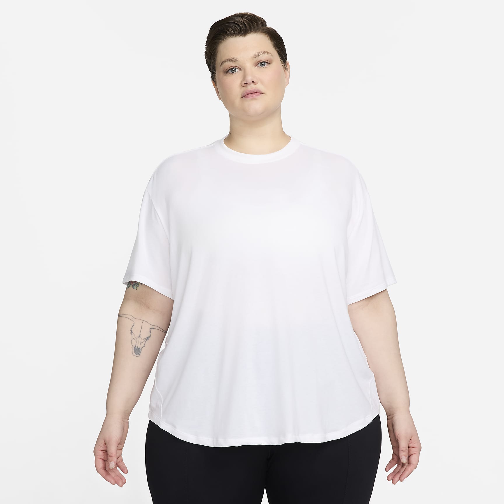 Nike One Relaxed Women's Dri-FIT Short-Sleeve Top (Plus Size)