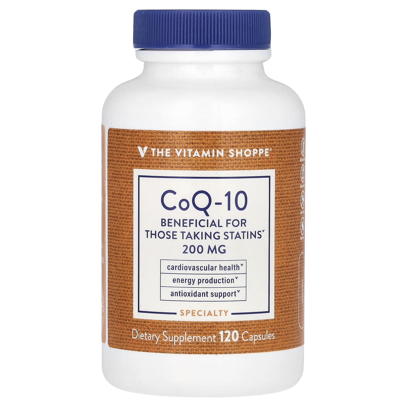 The Vitamin Shoppe, коэнзим Q10, 200 мг, 120 капсул