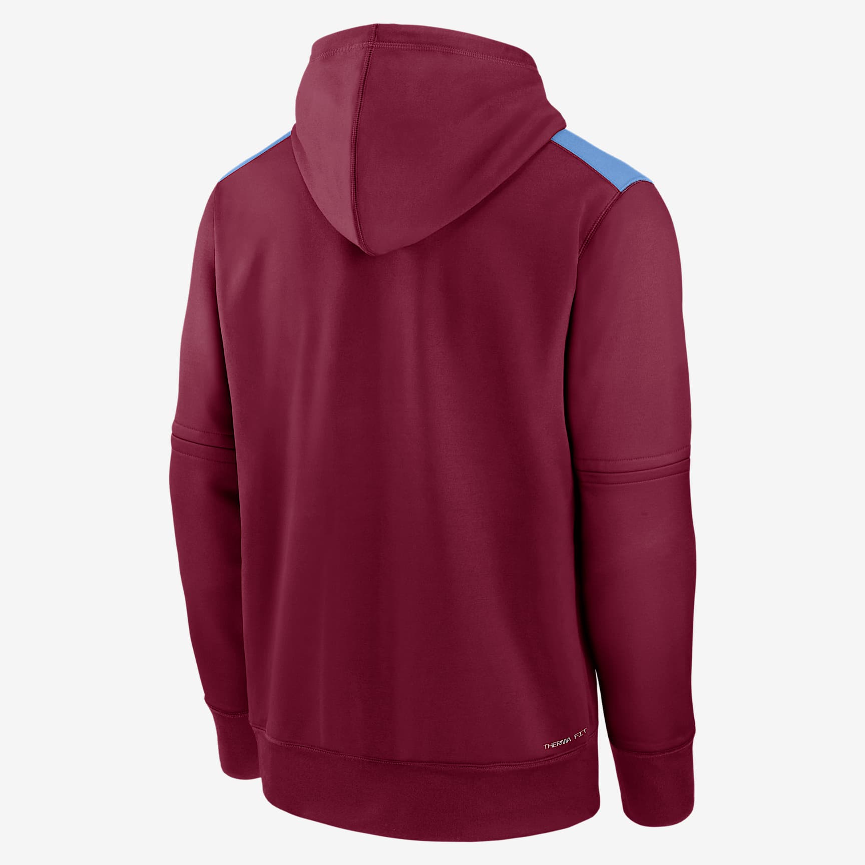 Philadelphia Phillies Authentic Collection Men's Nike Therma MLB Pullover Hoodie