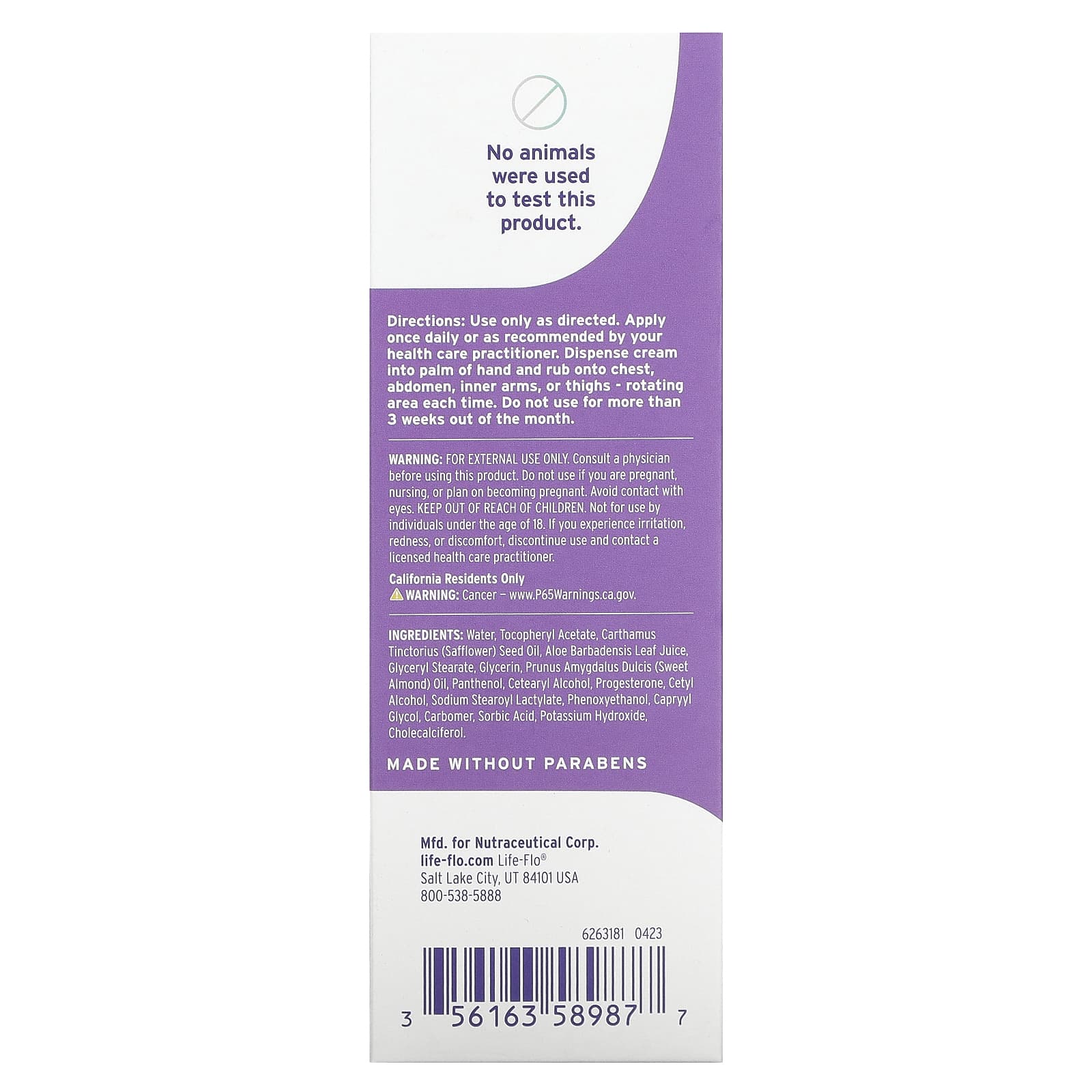 Emerita, Pro-Gest, балансирующий крем с витамином D3, 112 г (4 унции)