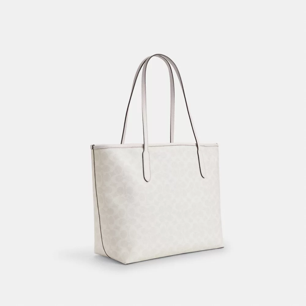 Сумка COACH City Tote Bag In Signature Canvas