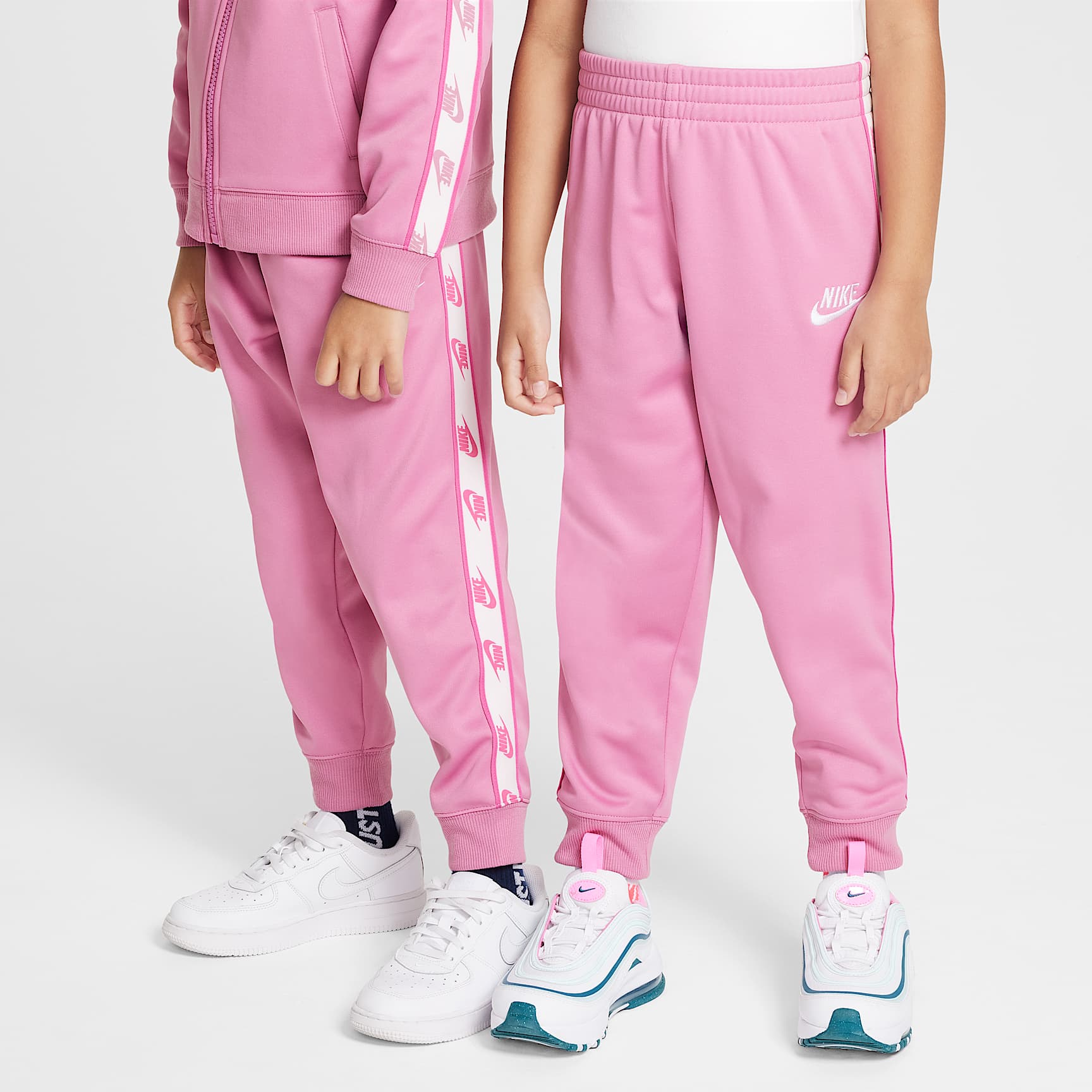Nike Dri-FIT Little Kids' 2-Piece Full-Zip Set with Logo Taping