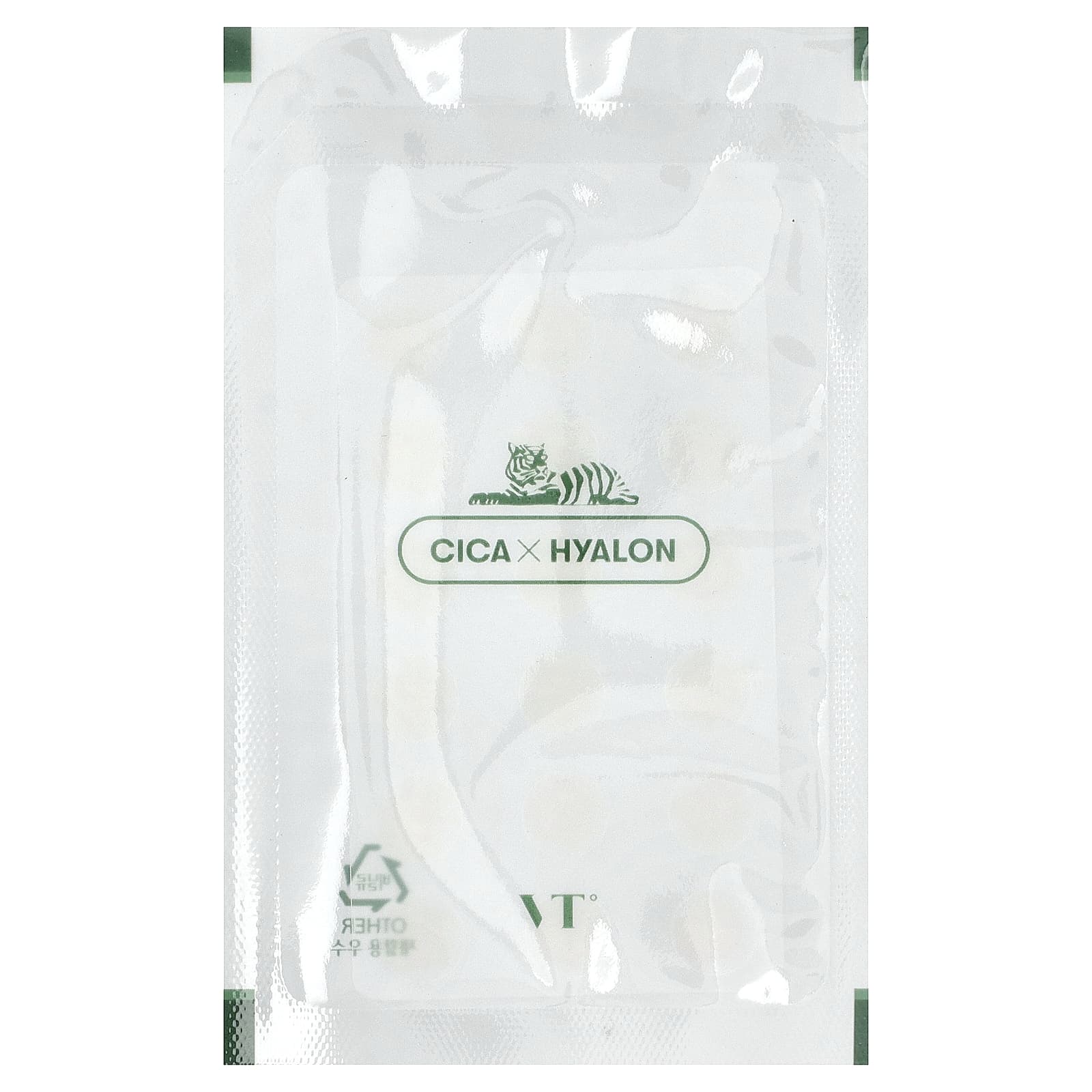 VT Cosmetics, Pro Cica Centella asiatica Tiger, патчи для лица, 4 шт., 66 патчей