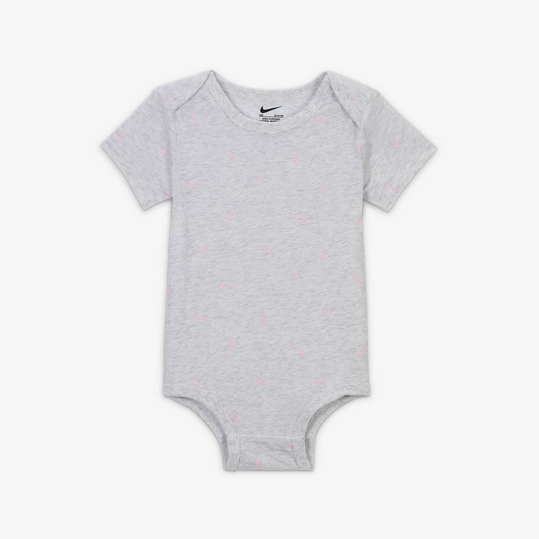 Nike Essentials Baby (12-24M) 3-Piece Striped Swooshfetti Set