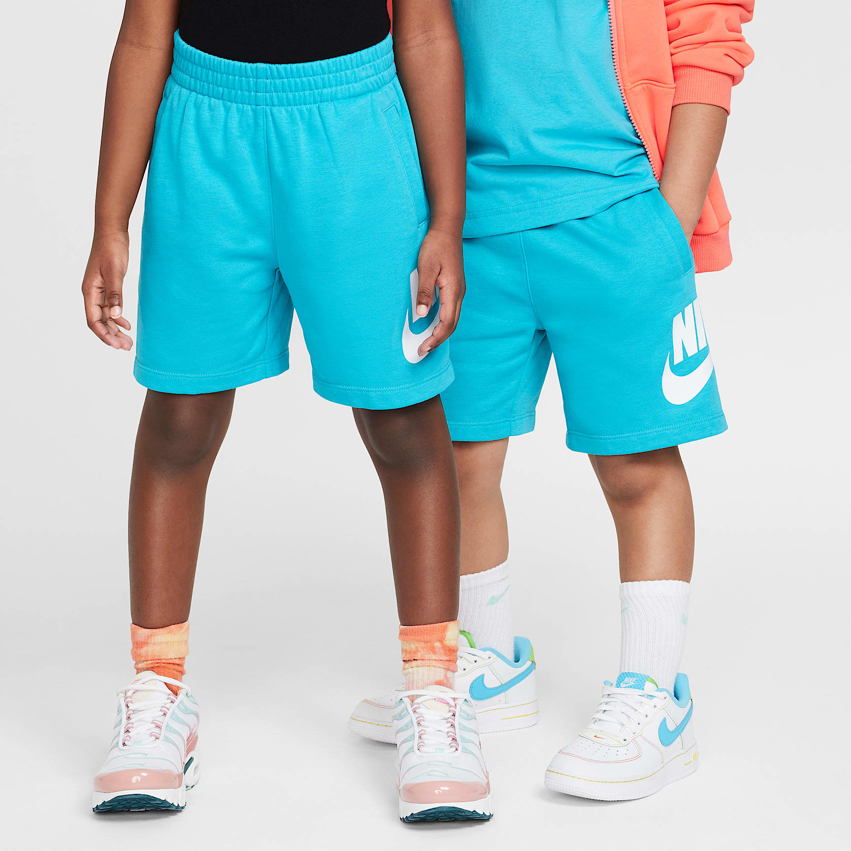 Nike Sportswear Club Little Kids' French Terry Shorts