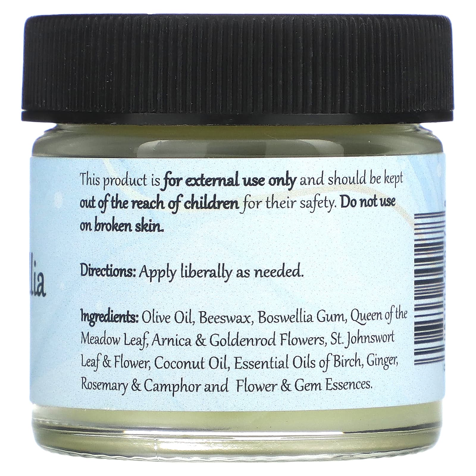 Wiseways Herbals, Крем с арникой босвеллией, 28 г (1 унция)