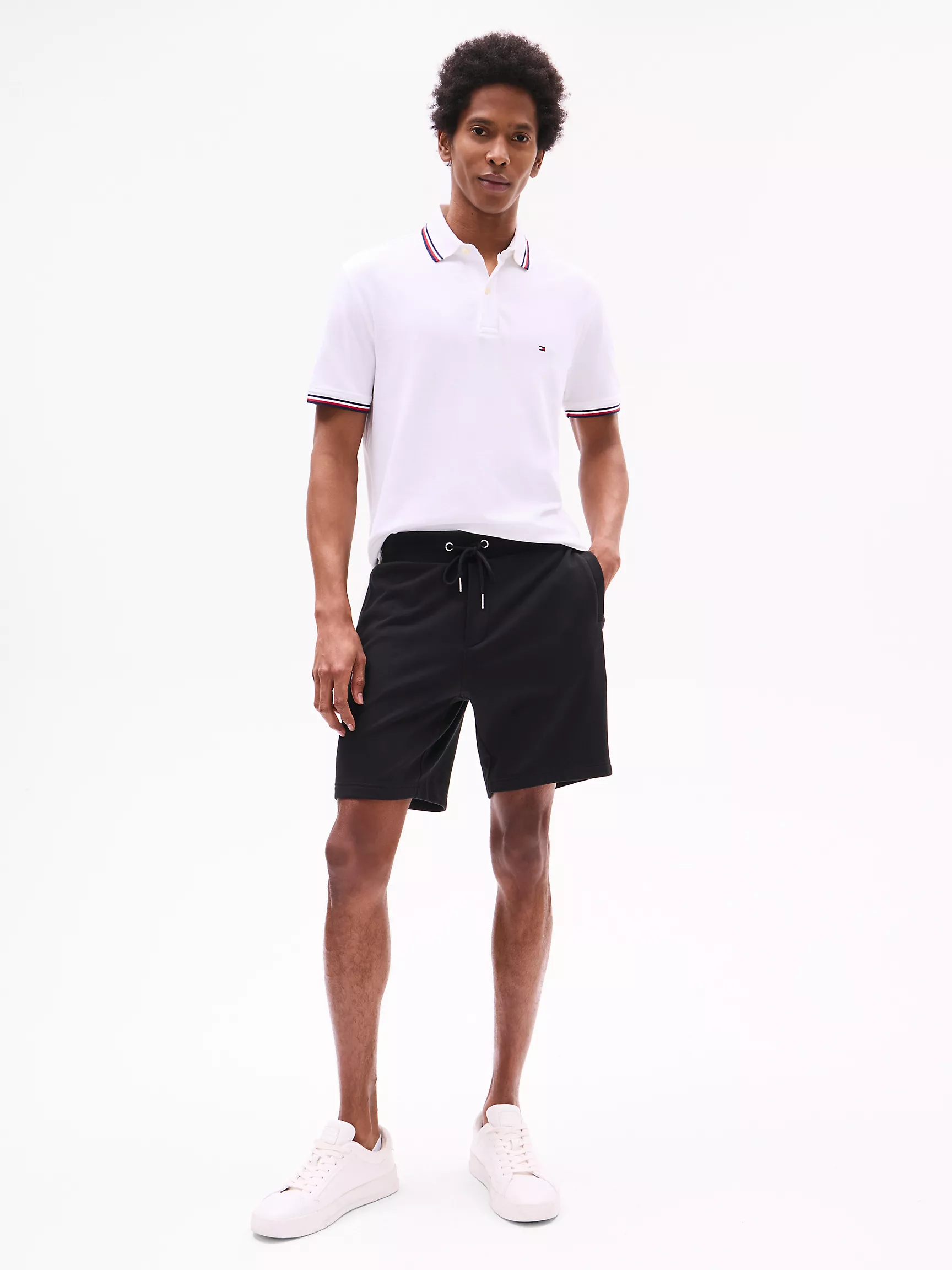 Мужское поло Tommy Hilfiger, Влагоотводящее поло Tommy стандартного кроя