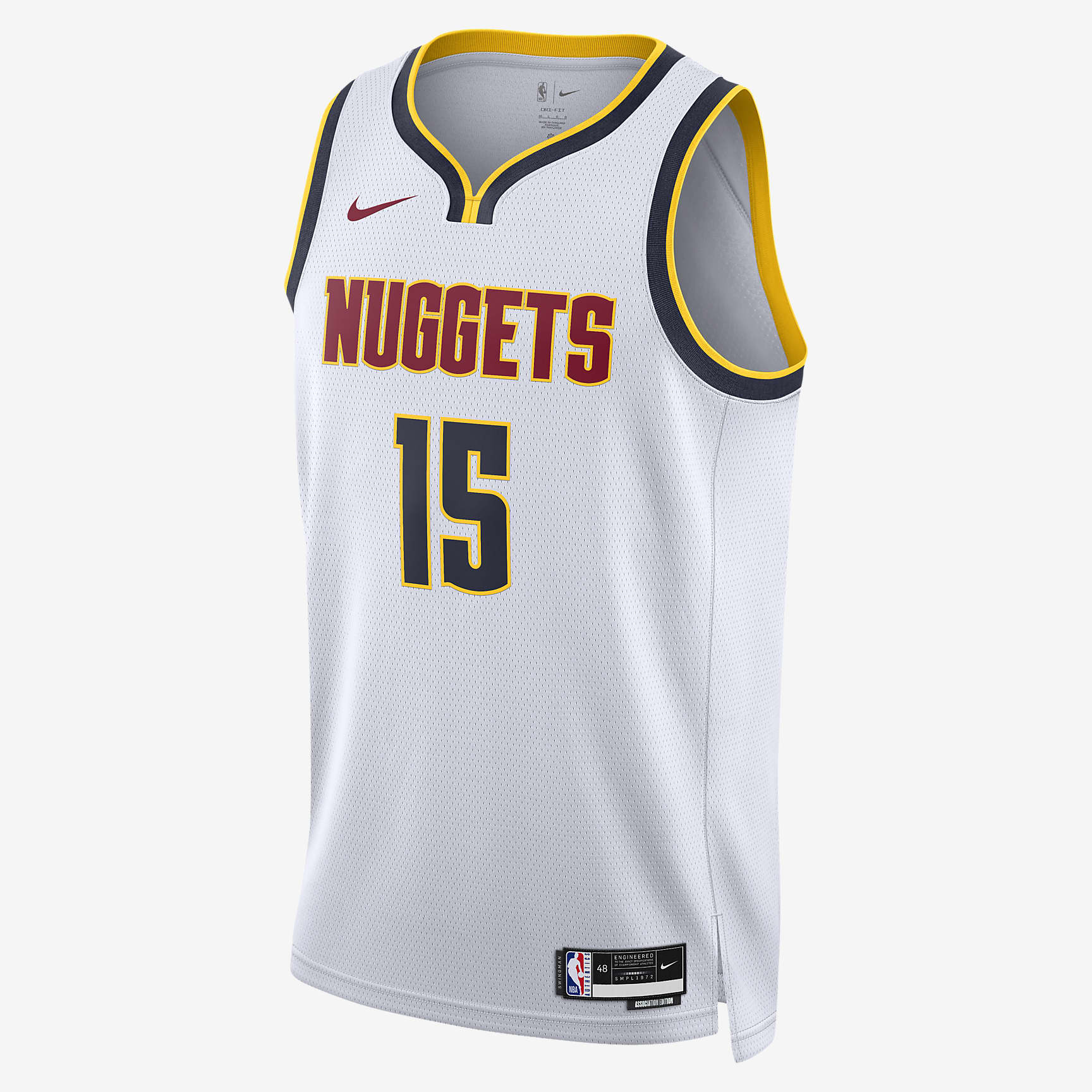 Denver Nuggets Association Edition 2022/23 Men's Nike Dri-FIT NBA Swingman Jersey