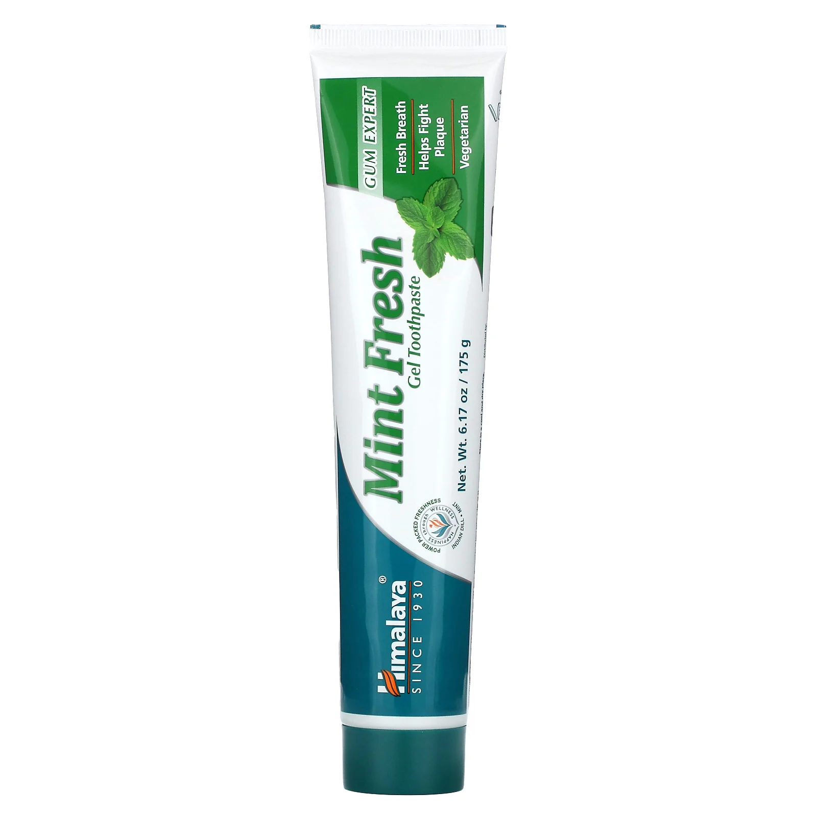 Himalaya, Mint Fresh Gel Toothpaste, индийский укроп и мята, 175 г (6,17 унции)