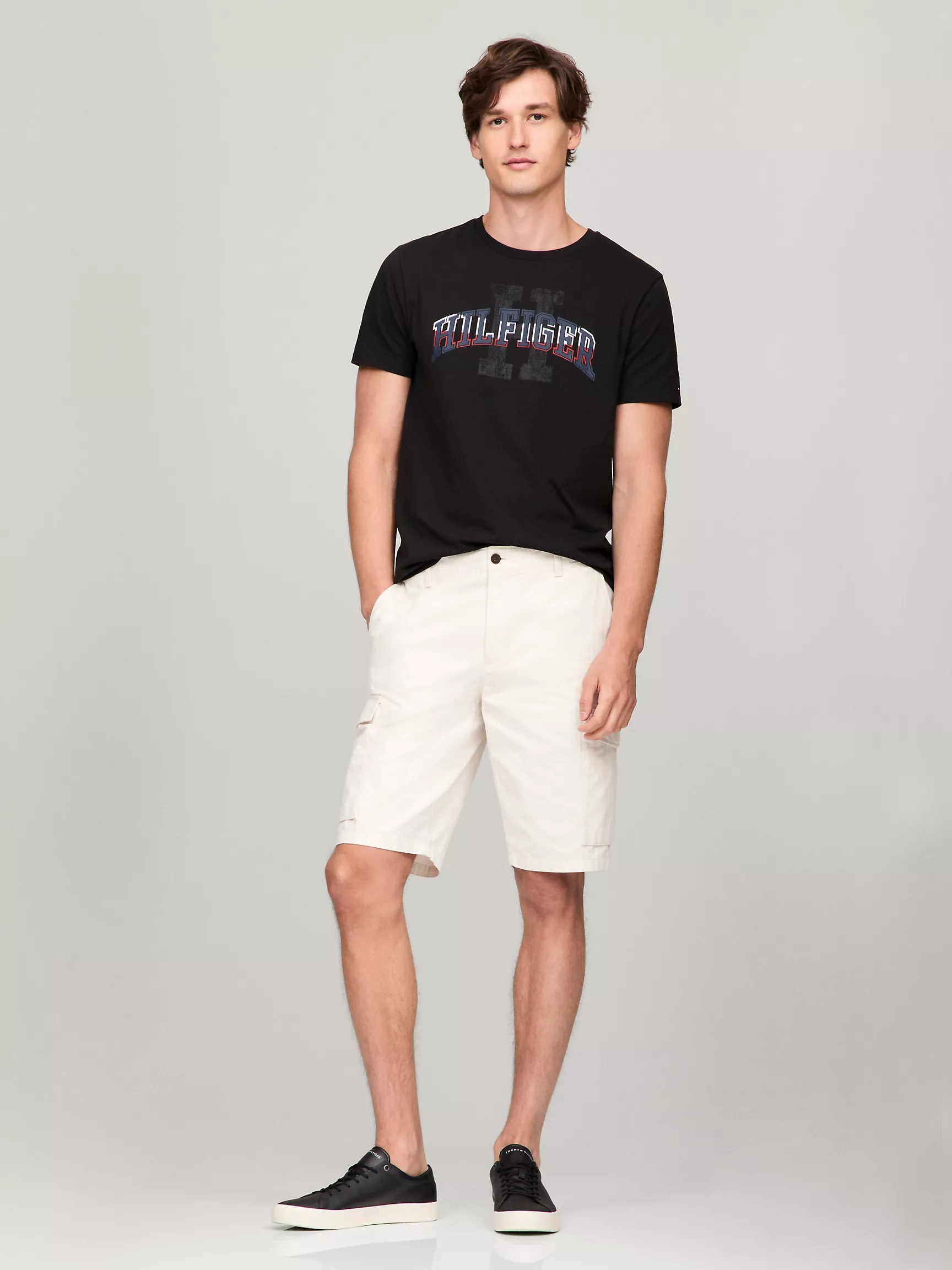 Мужская футболка Tommy Hilfiger, Футболка с графическим логотипом Hilfiger