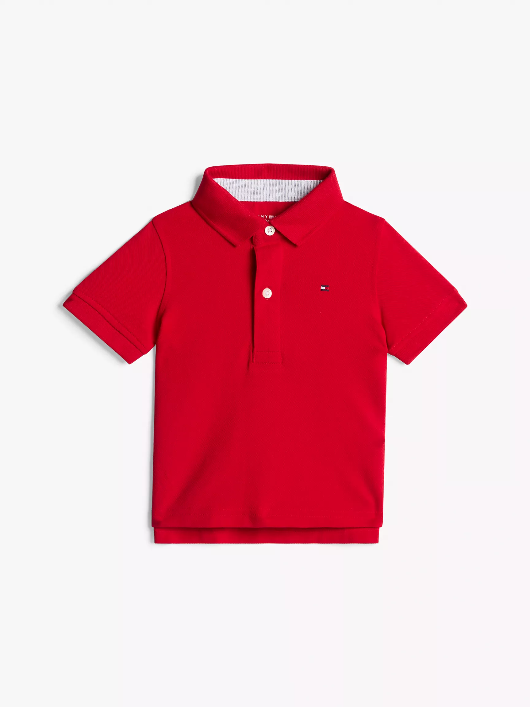 Рубашка-поло для малышей Tommy Hilfiger, Детское эластичное поло с логотипом флага