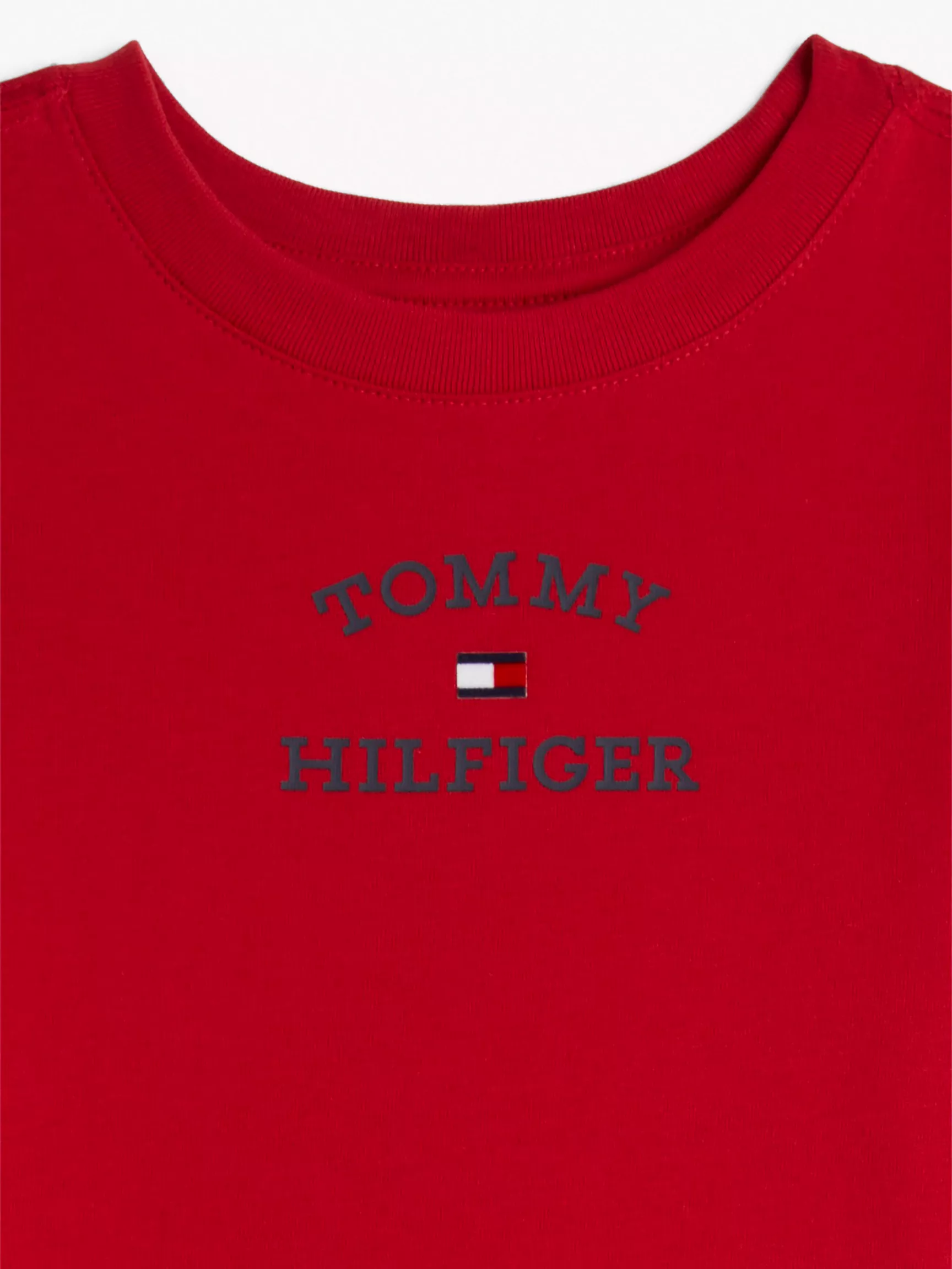 Детский комплект из рубашки и шорт Tommy Hilfiger, Детский комплект: рубашка и шорты с логотипом