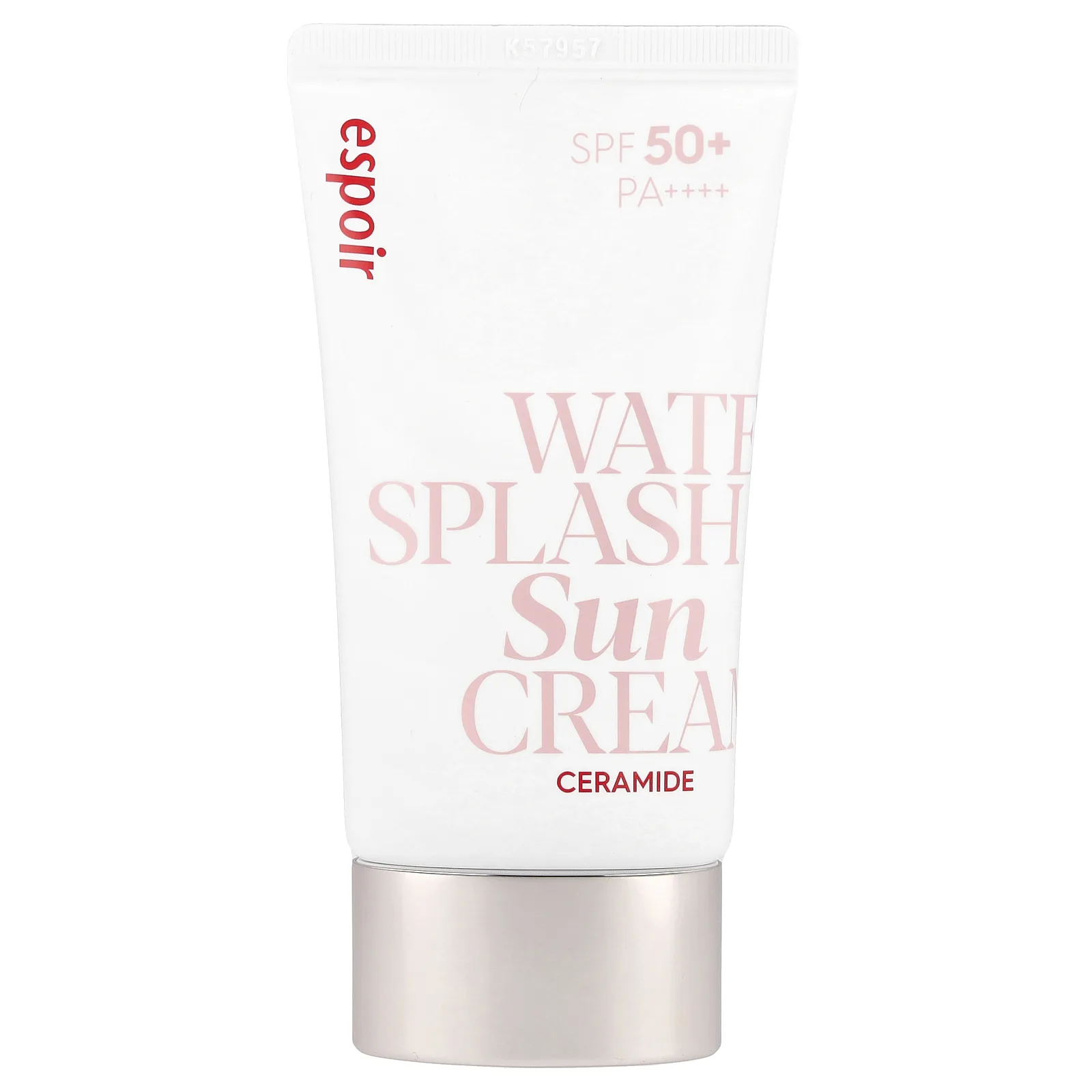 Espoir, Water Splash Sun Cream Ceramide, SPF 50+ PA ++++, 60 мл