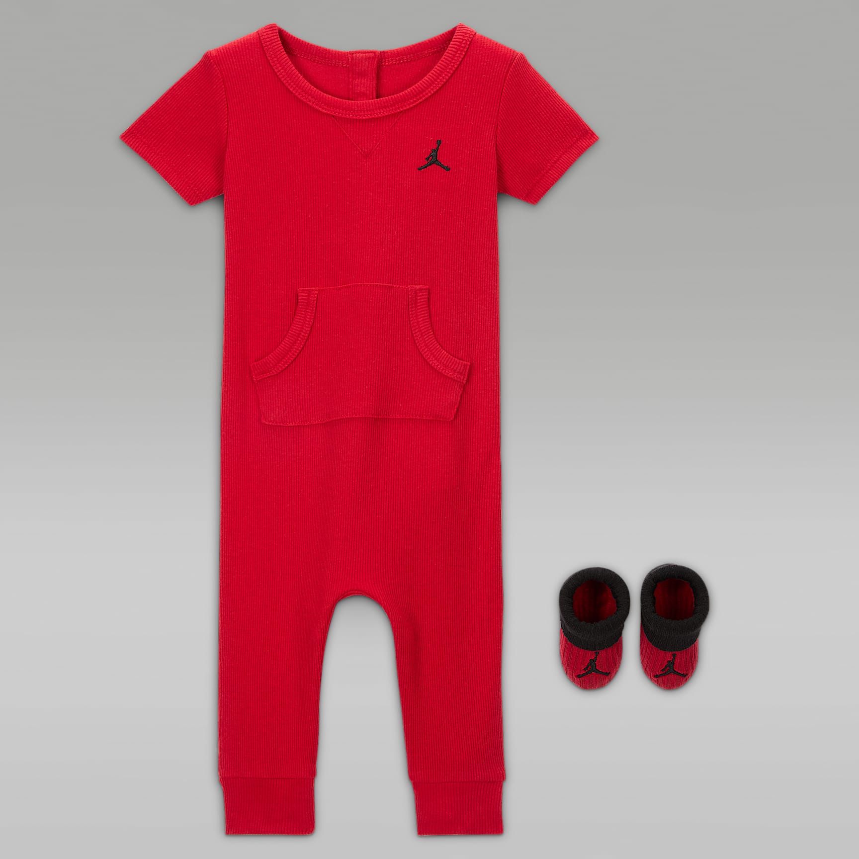 Jordan Baby Essential 2-Piece Short Sleeve Coverall Set