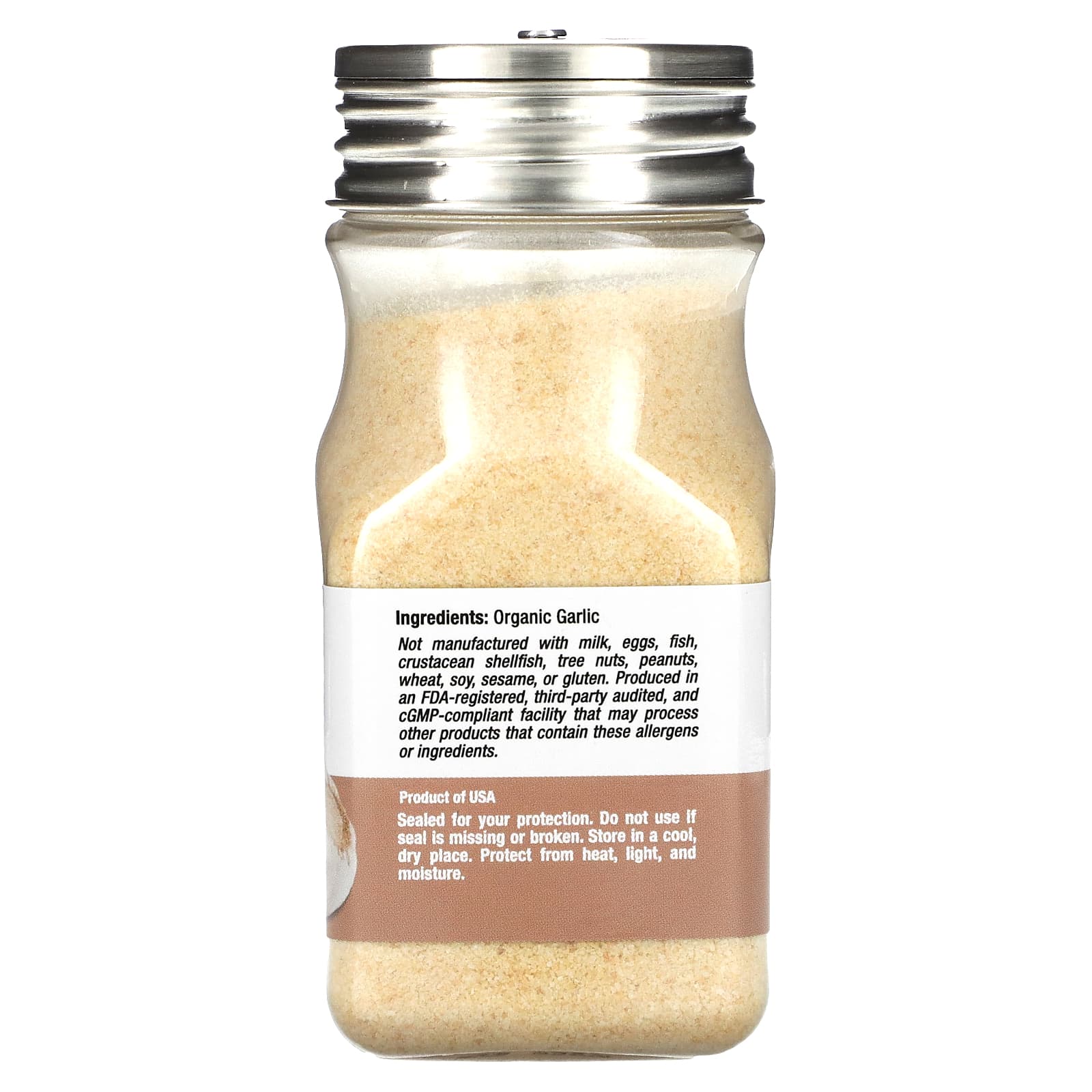 California Gold Nutrition, органический чесночный порошок, 73 г (2,6 унции)