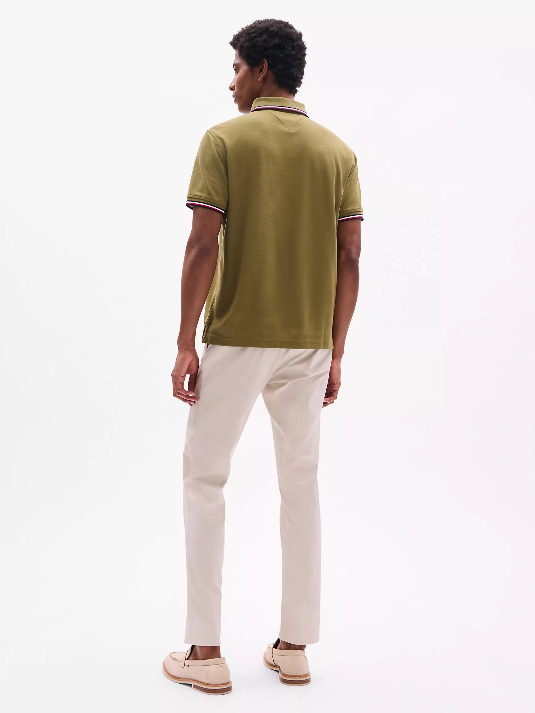 Мужское поло Tommy Hilfiger, Влагоотводящее поло Tommy стандартного кроя