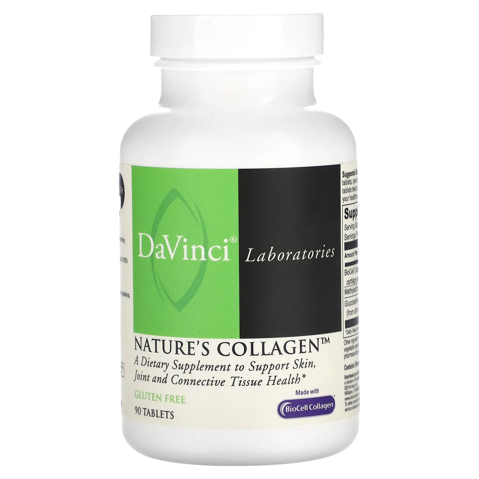 DaVinci Laboratories of Vermont, Nature's Collagen, 90 таблеток