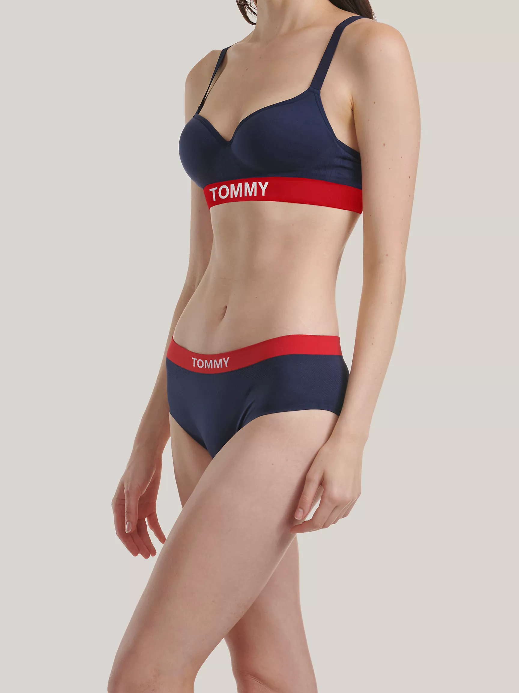 Женское нижнее белье Tommy Hilfiger, Бралетт с логотипом Tommy