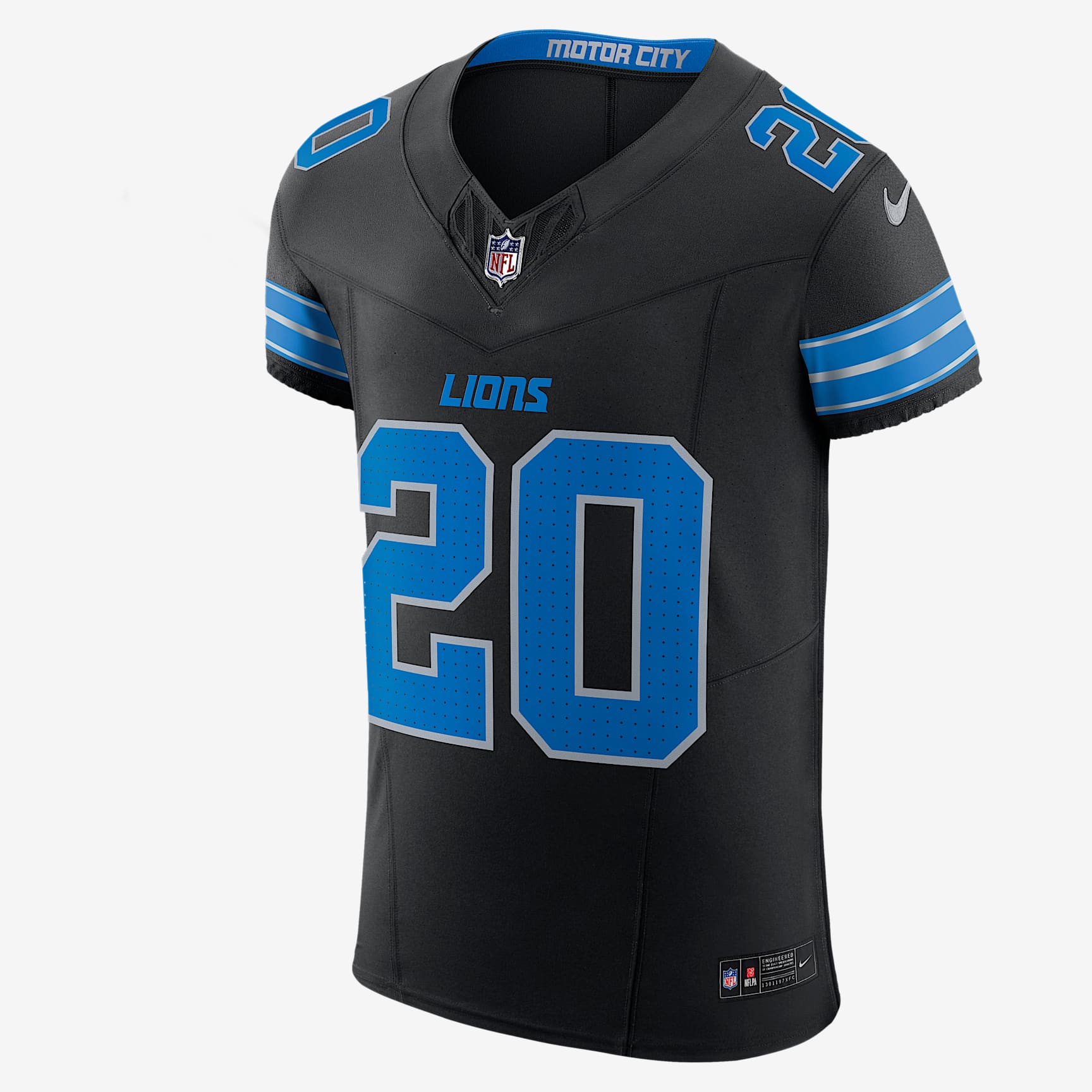 Aidan Hutchinson Detroit Lions Men's Nike Dri-FIT NFL Elite Football Jersey