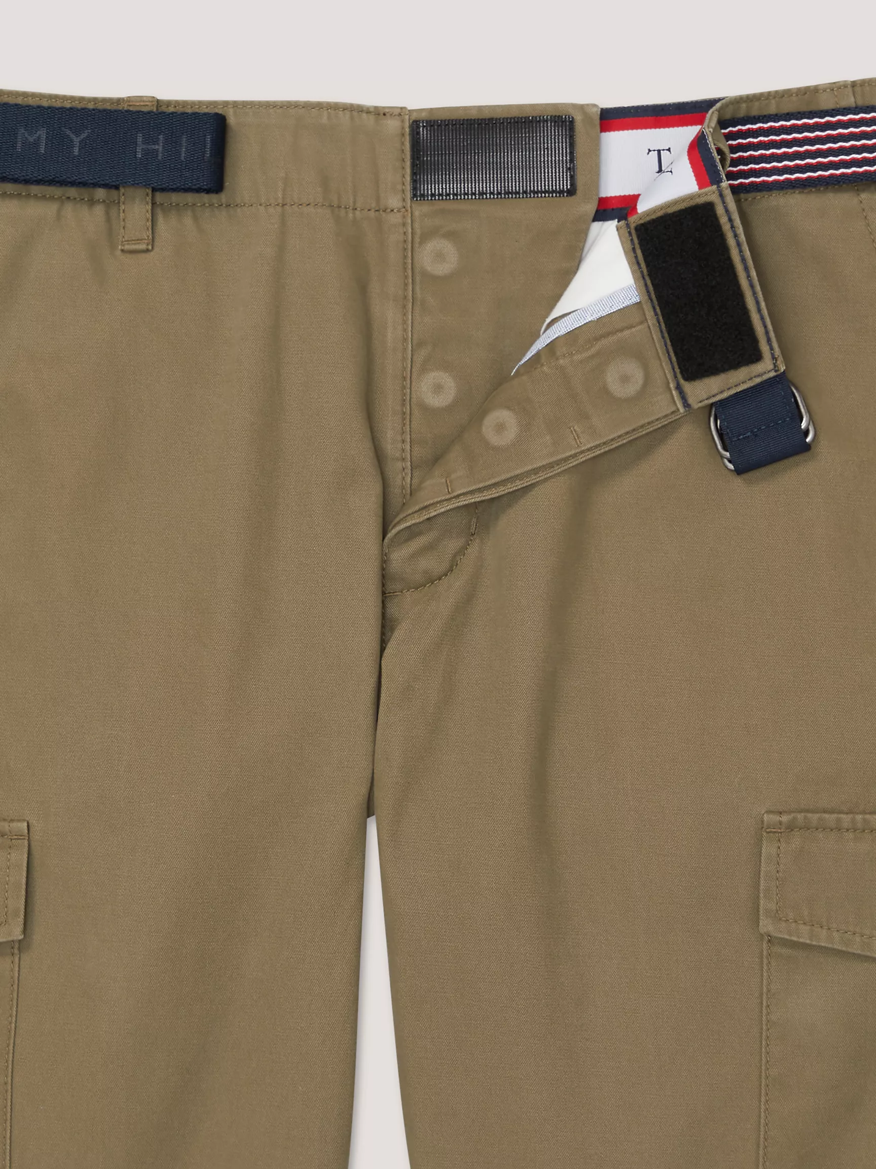 Мужские шорты Tommy Hilfiger, Твиловые шорты с поясом (9 дюймов)