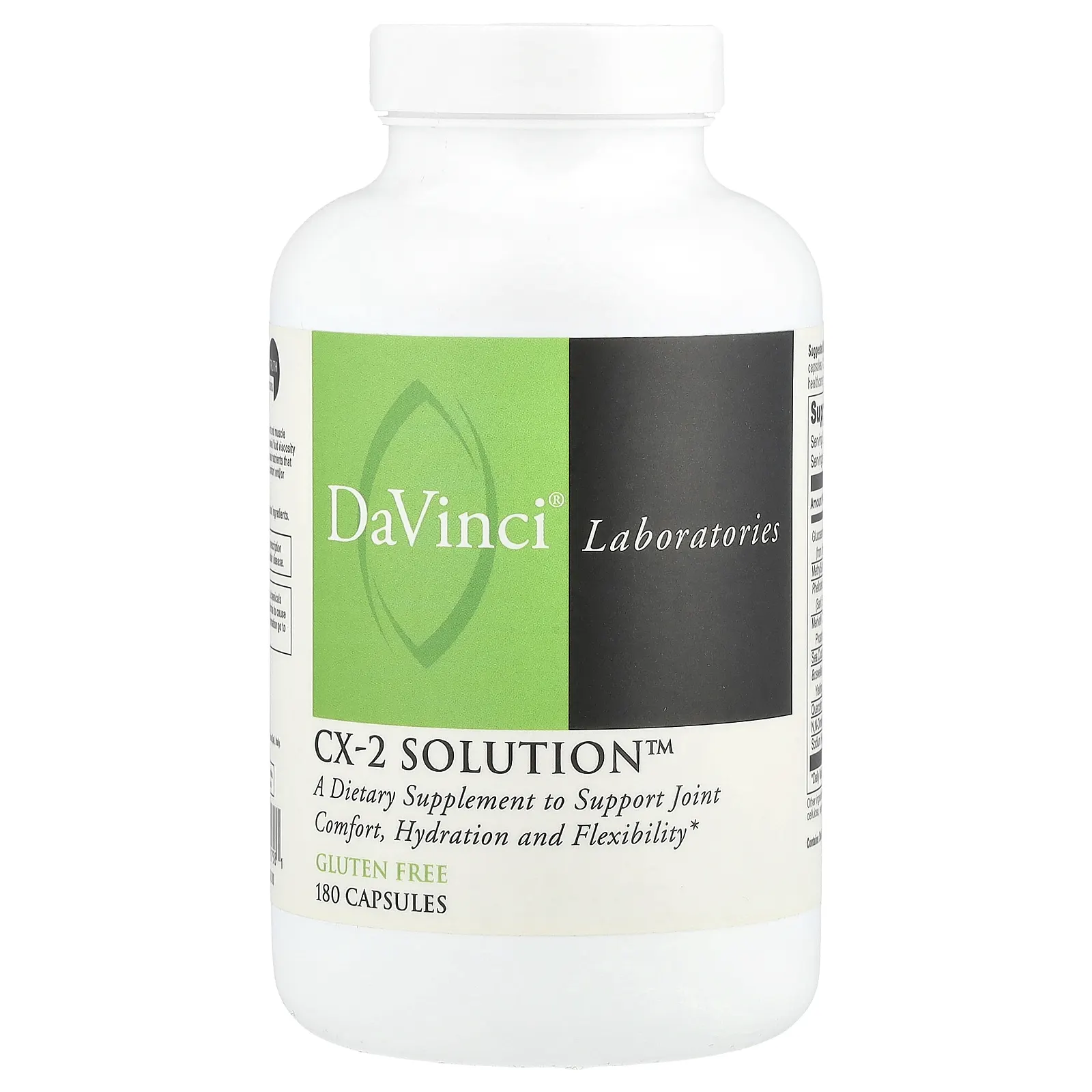 DaVinci Laboratories, CX-2 Solution™, добавка для суставов, 180 капсул