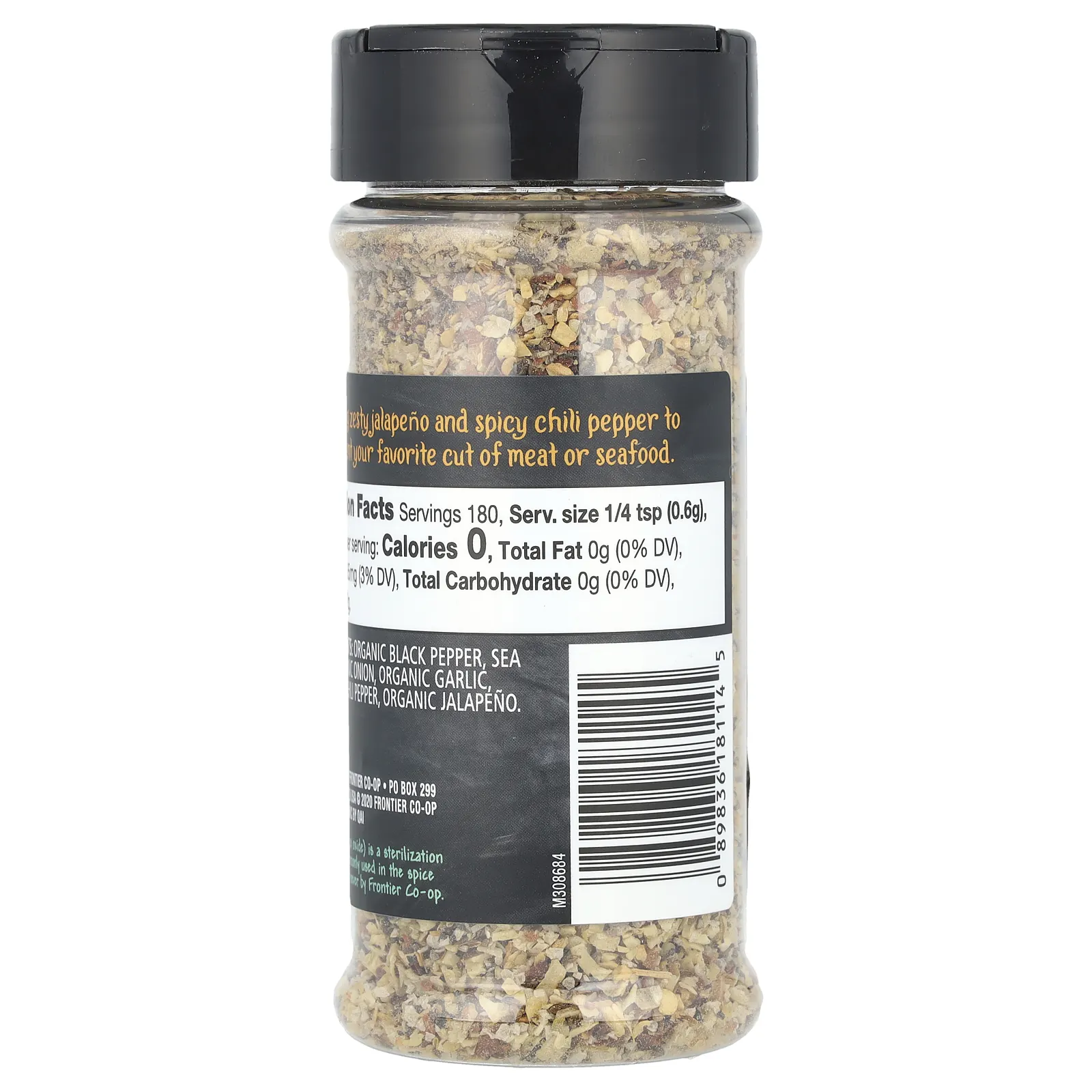 Frontier Co-op, Organic Prime Cuts, пряный перец, 108 г (3,81 унции)