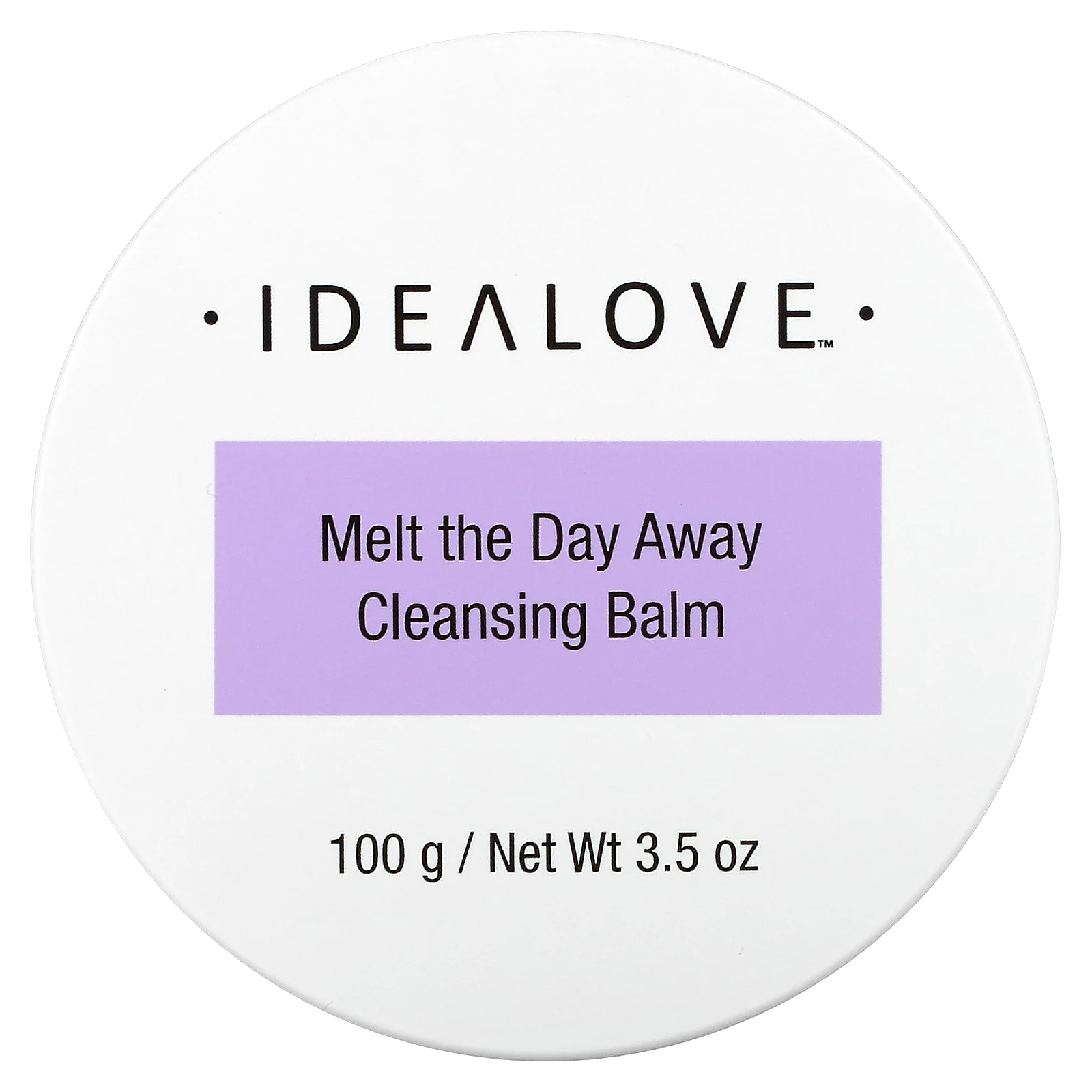 Idealove, Melt the Day Away, очищающий бальзам, 100 г (3,5 унции)