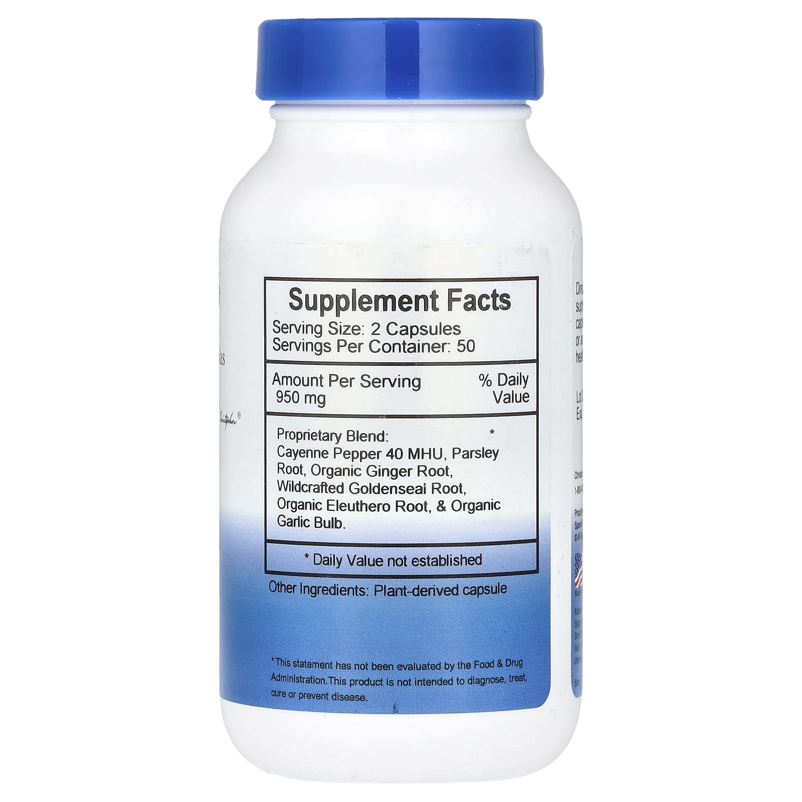 Christopher's Original Formulas, состав для улучшения кровотока, 475 мг, 100 вегетарианских капсул