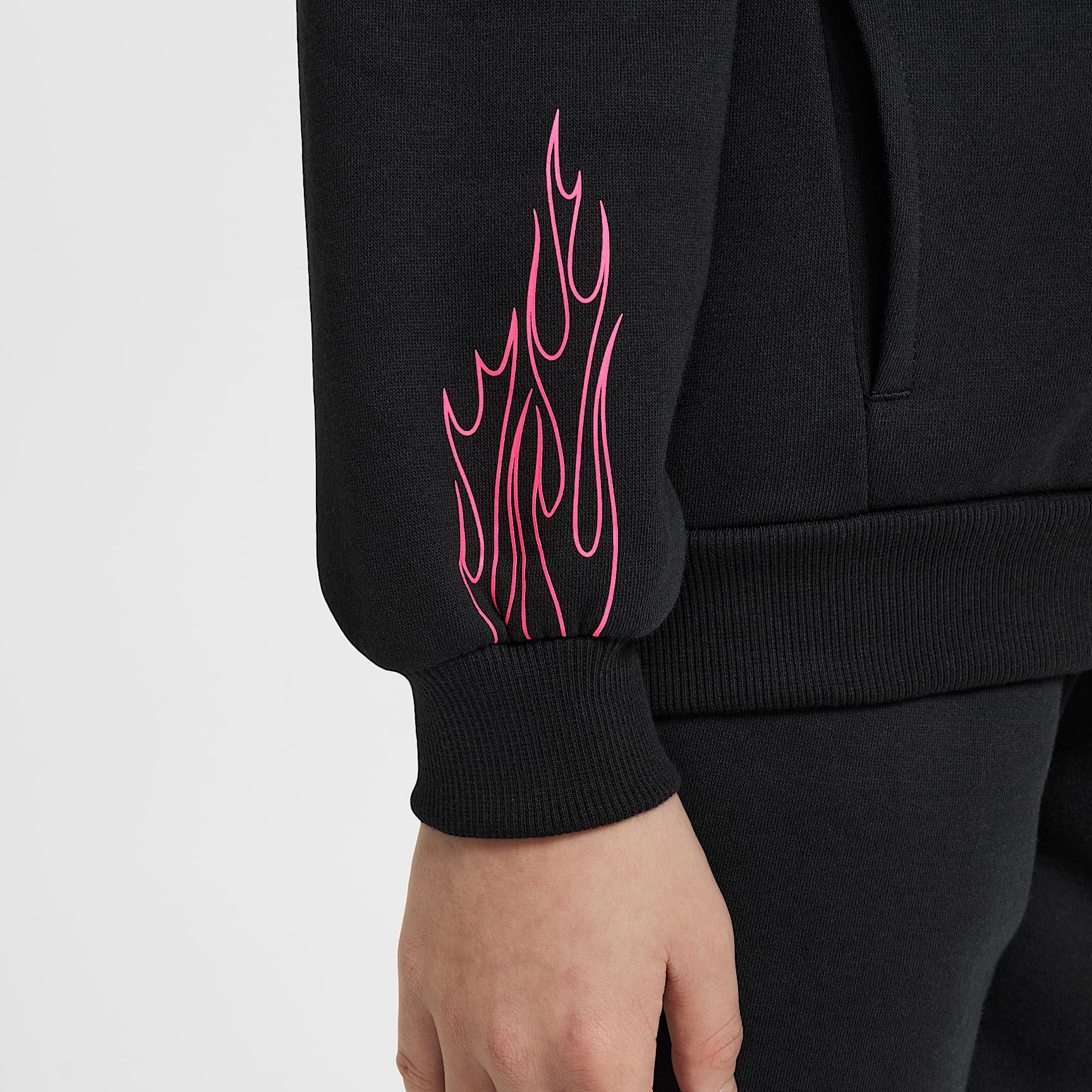 Kylian Mbappé Club Fleece Big Kids' Soccer Hoodie