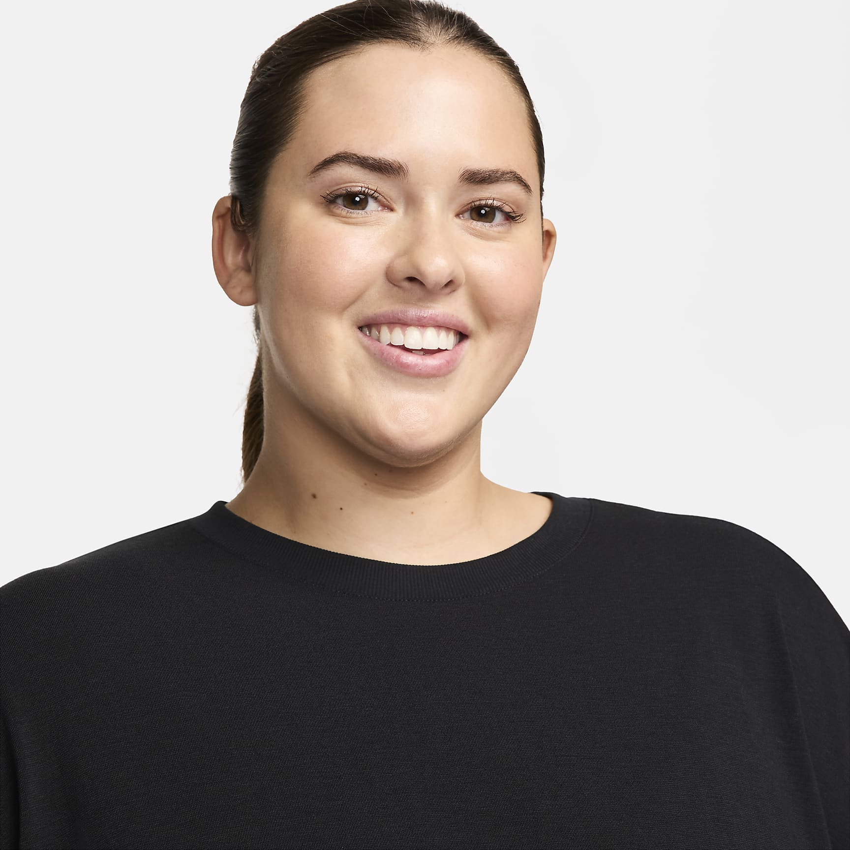 Nike One Relaxed Women's Dri-FIT Short-Sleeve Top (Plus Size)