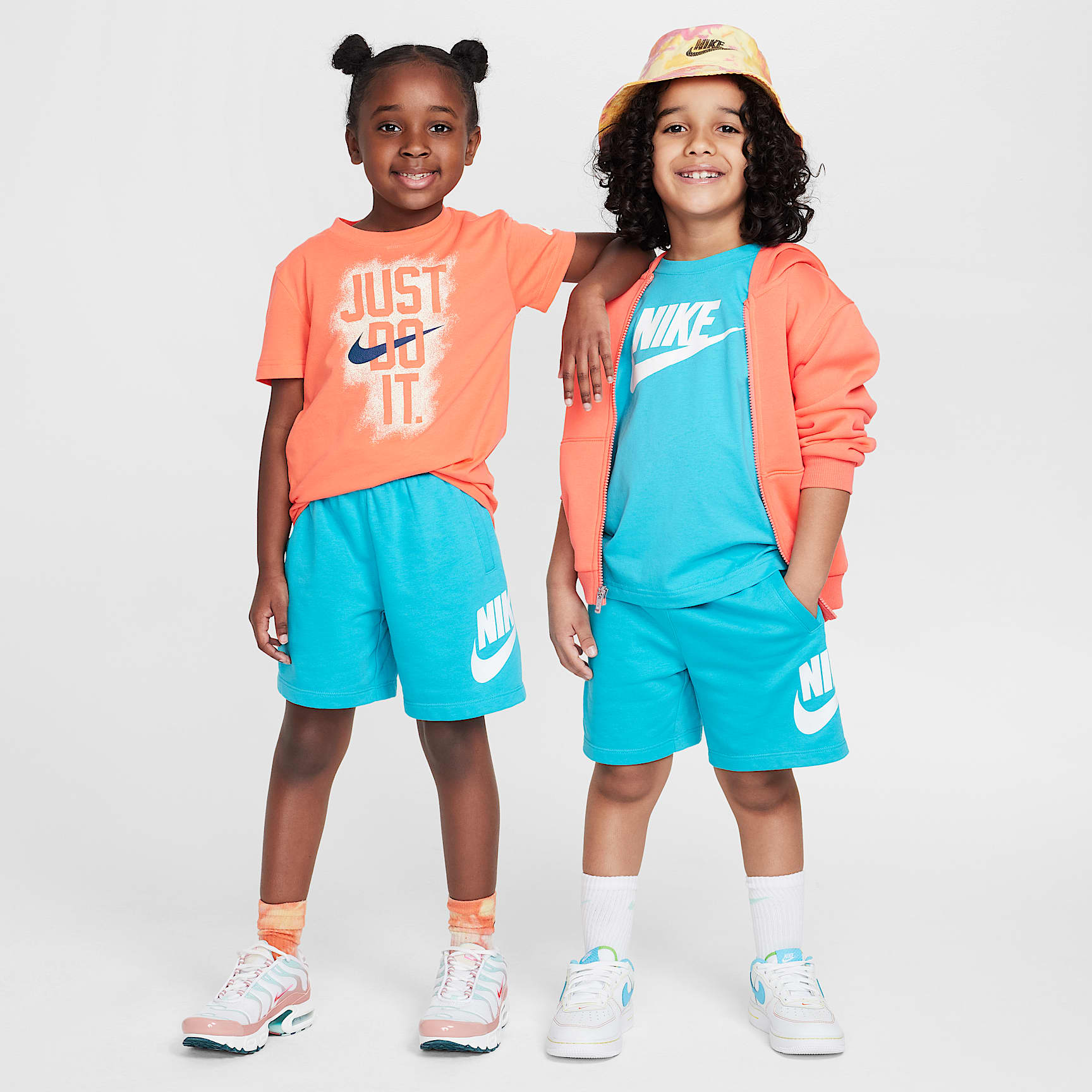 Nike Sportswear Club Little Kids' French Terry Shorts