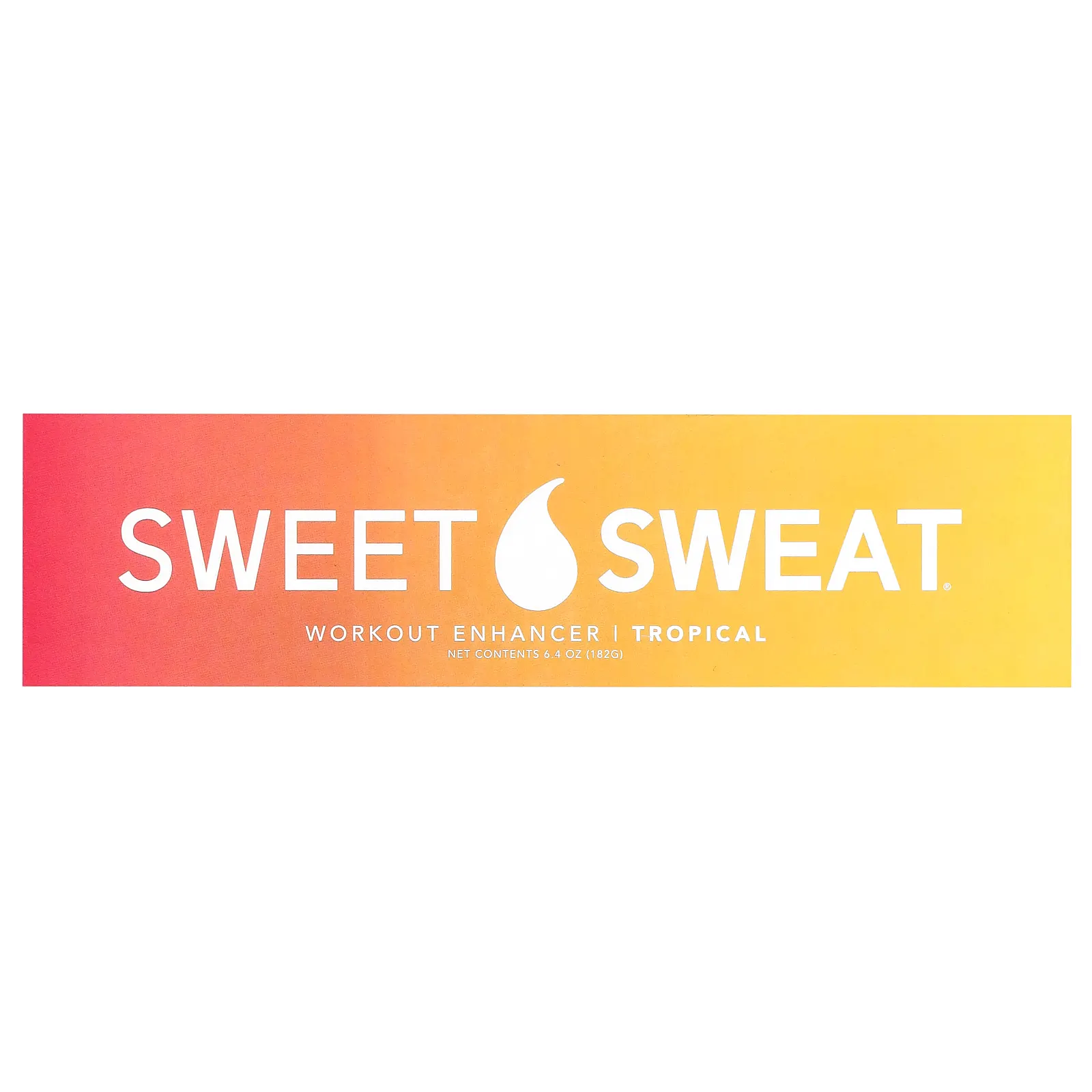 Sports Research, Sweet Sweat, добавка для тренировки, тропические фрукты, 182 г (6,4 унции)