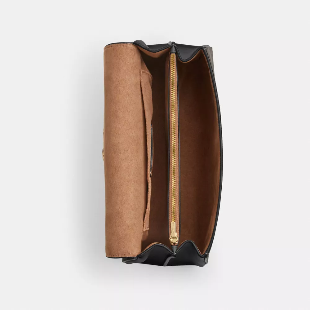 Сумка COACH Eliza Top Handle Bag In Signature Canvas