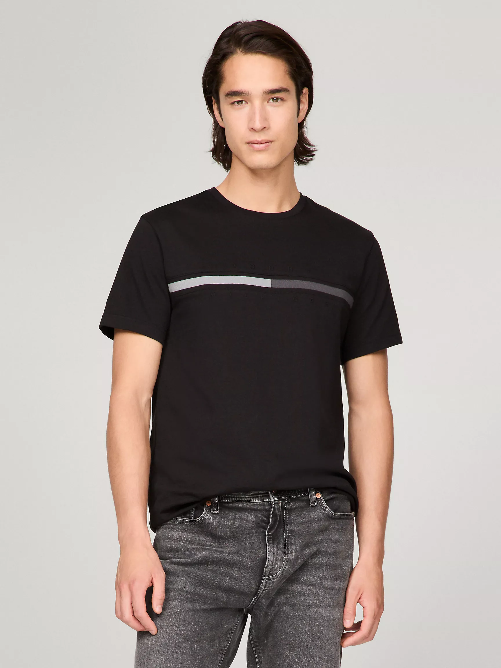 Мужская футболка Tommy Hilfiger, Футболка с тональным логотипом флага