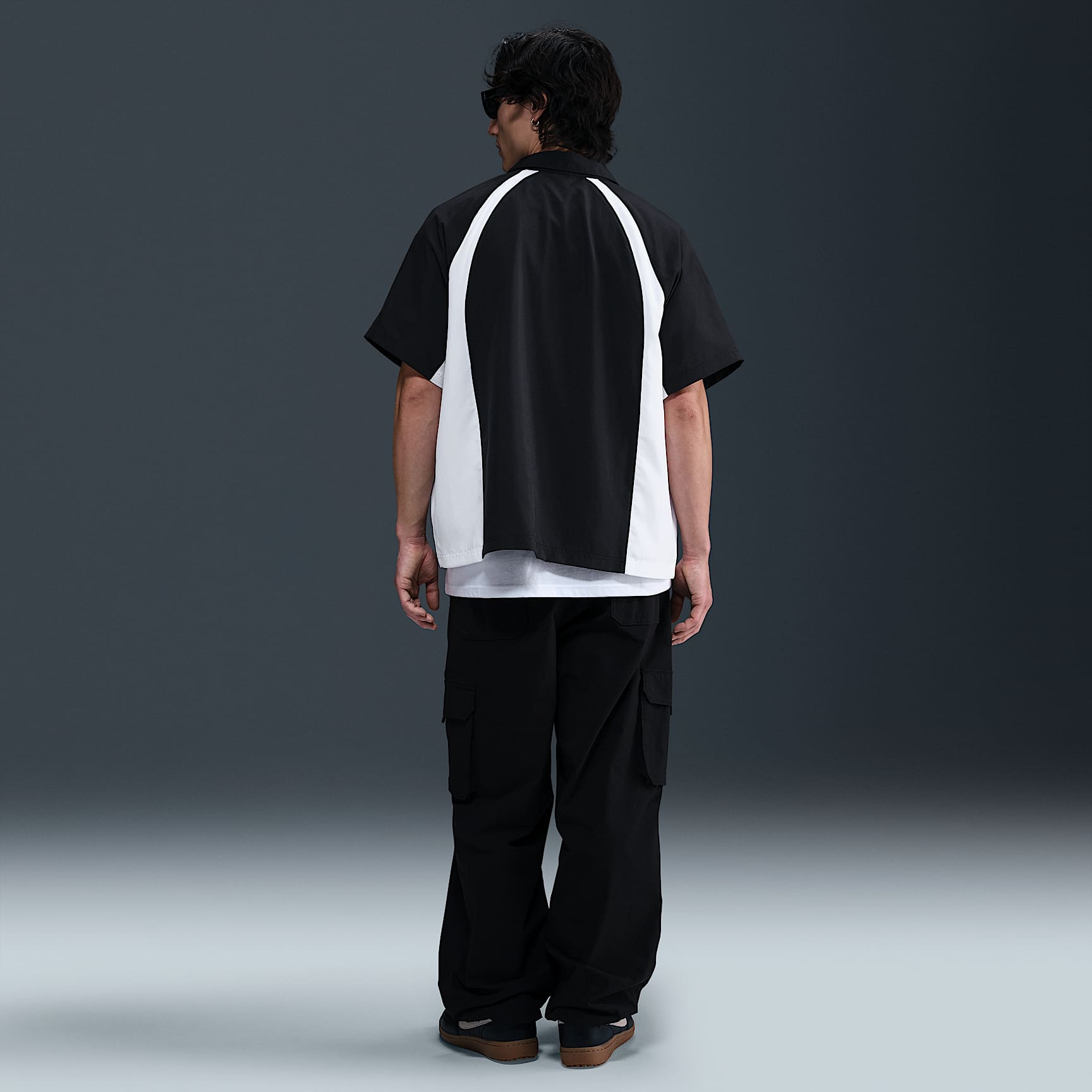 Nike SB Dri-FIT Woven Short-Sleeve Bowler Shirt