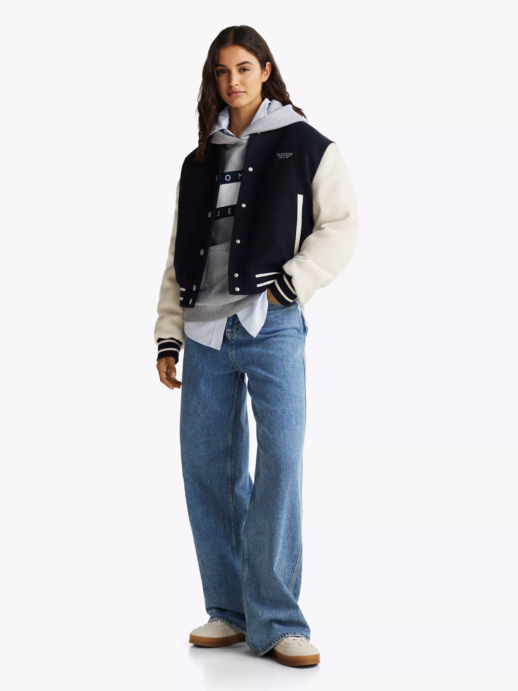 Женские джинсы Tommy Hilfiger, Джинсы с высокой посадкой и широкими штанинами