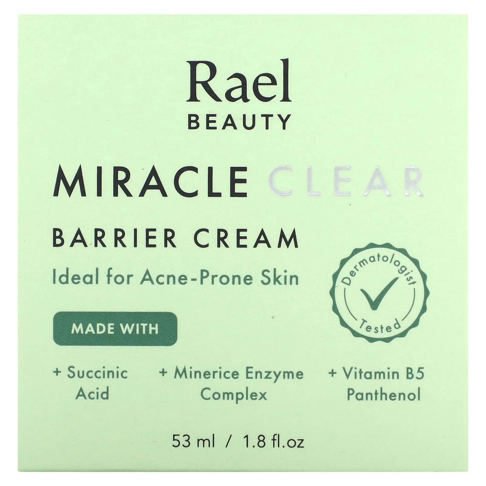Rael, Beauty, Miracle Clear, барьерный крем, 53 мл (1,8 жидк. Унции)