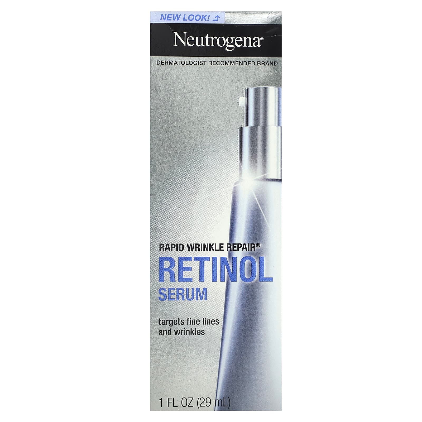 Neutrogena, Rapid Wrinkle Repair, сыворотка с ретинолом, 29 мл (1 жидк. Унция)