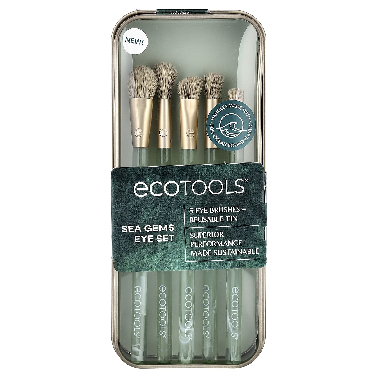 EcoTools, Sea Gem, набор для кожи вокруг глаз, 6 шт.