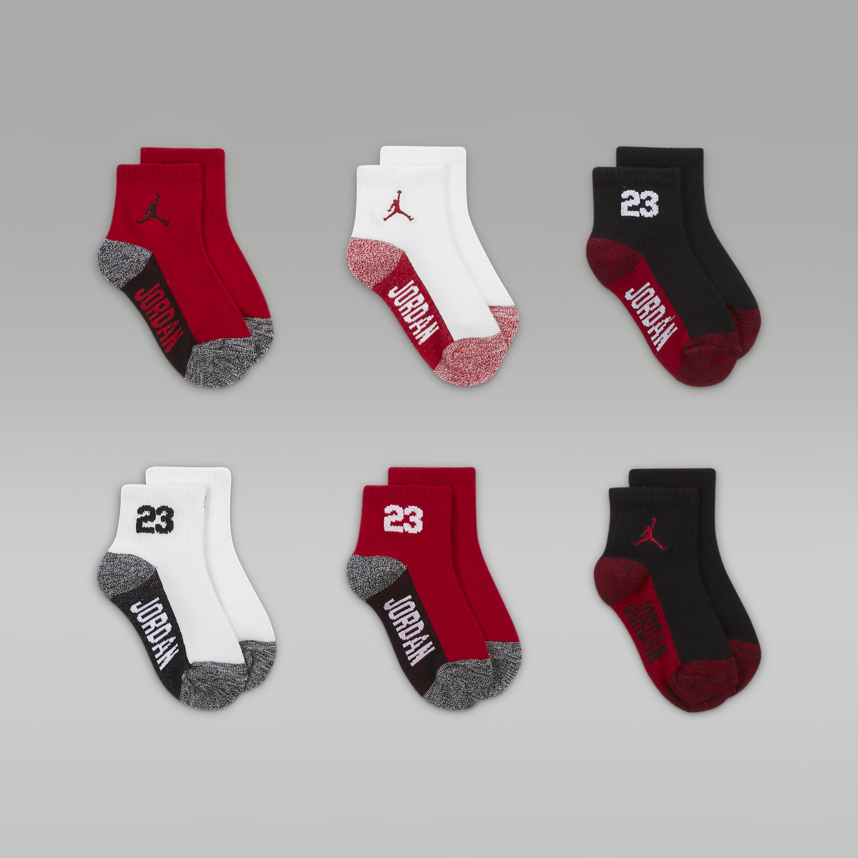 Jordan Baby Infant Socks (6 Pairs)