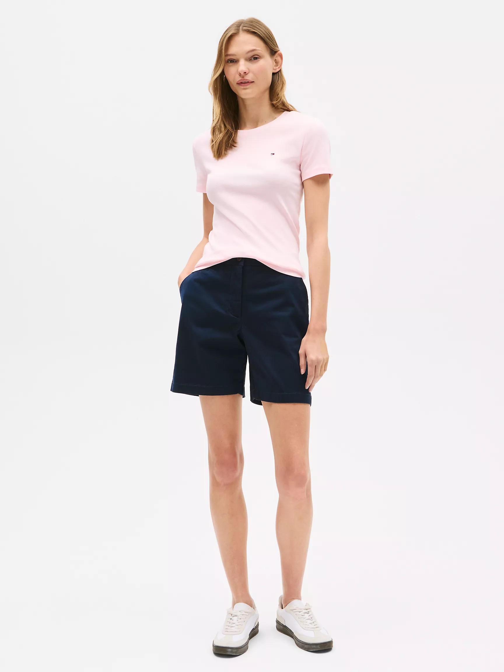 Женская футболка Tommy Hilfiger, Любимая футболка с круглым вырезом