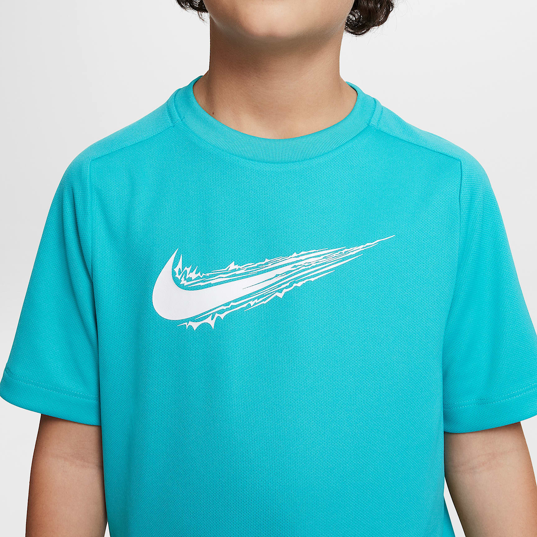 Nike Multi Big Kids' (Boys') Dri-FIT Short-Sleeve Top