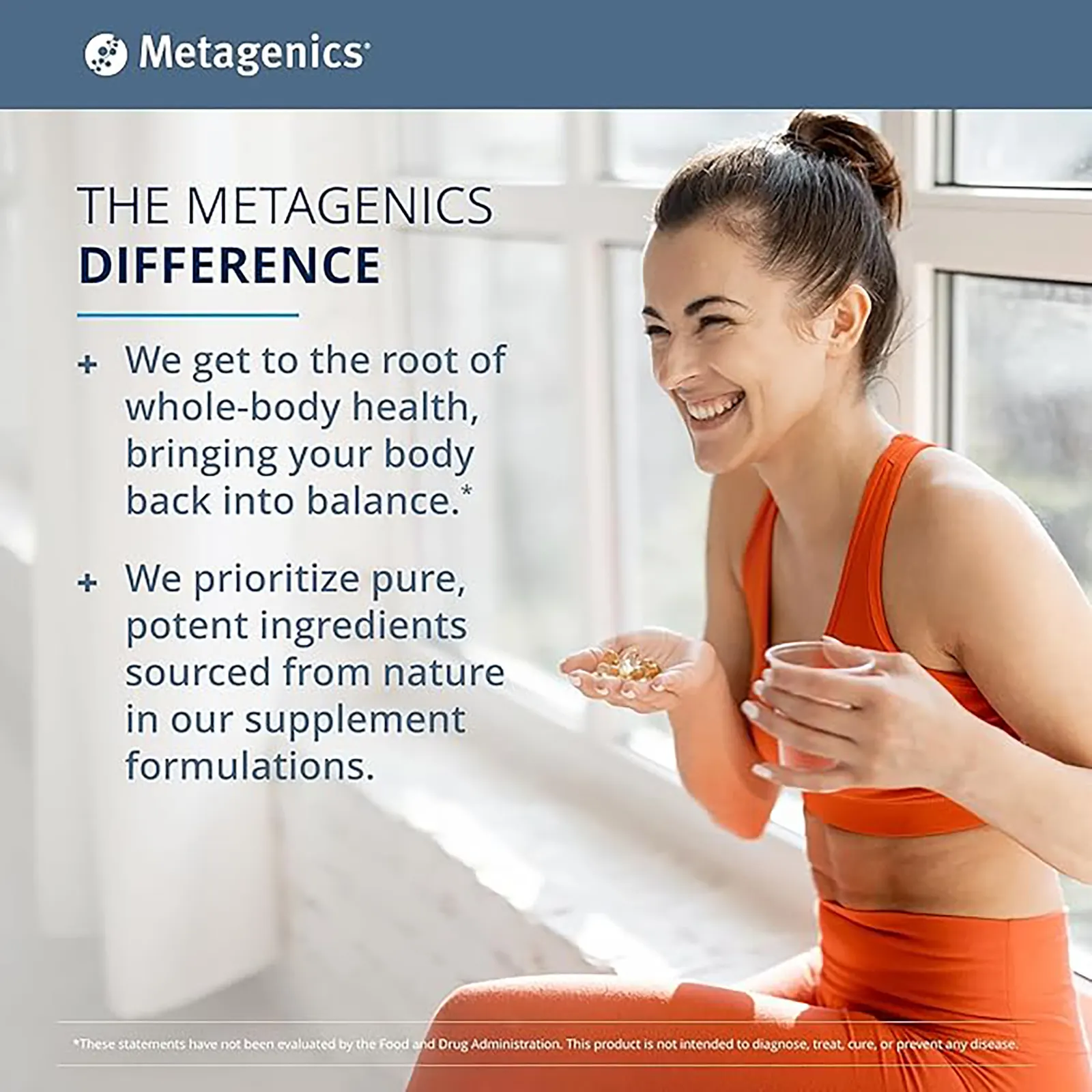 Metagenics, HerWellness™ Naturally Balanced, 30 капсул