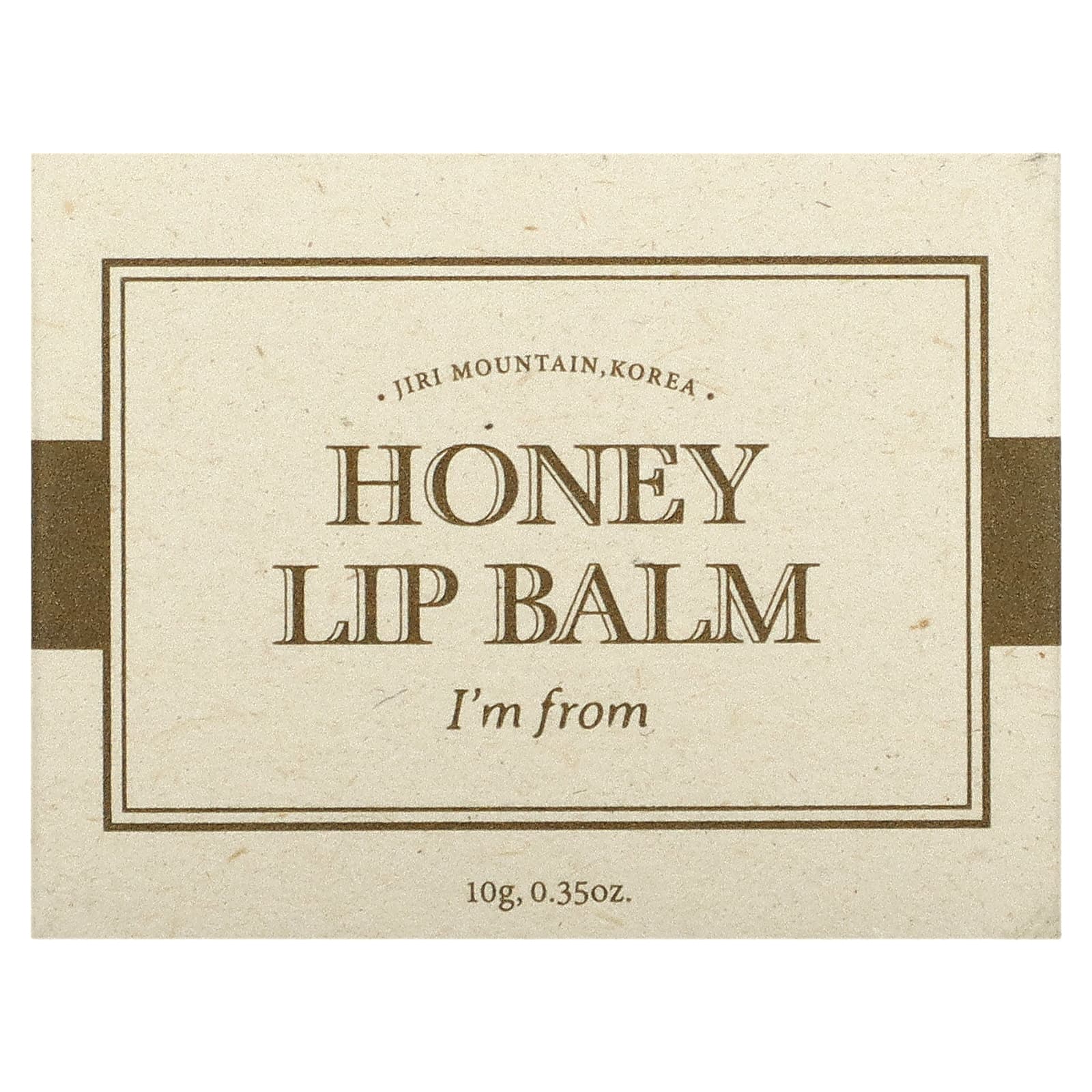 I'm From, Медовый бальзам для губ, 10 г (0,35 унции)