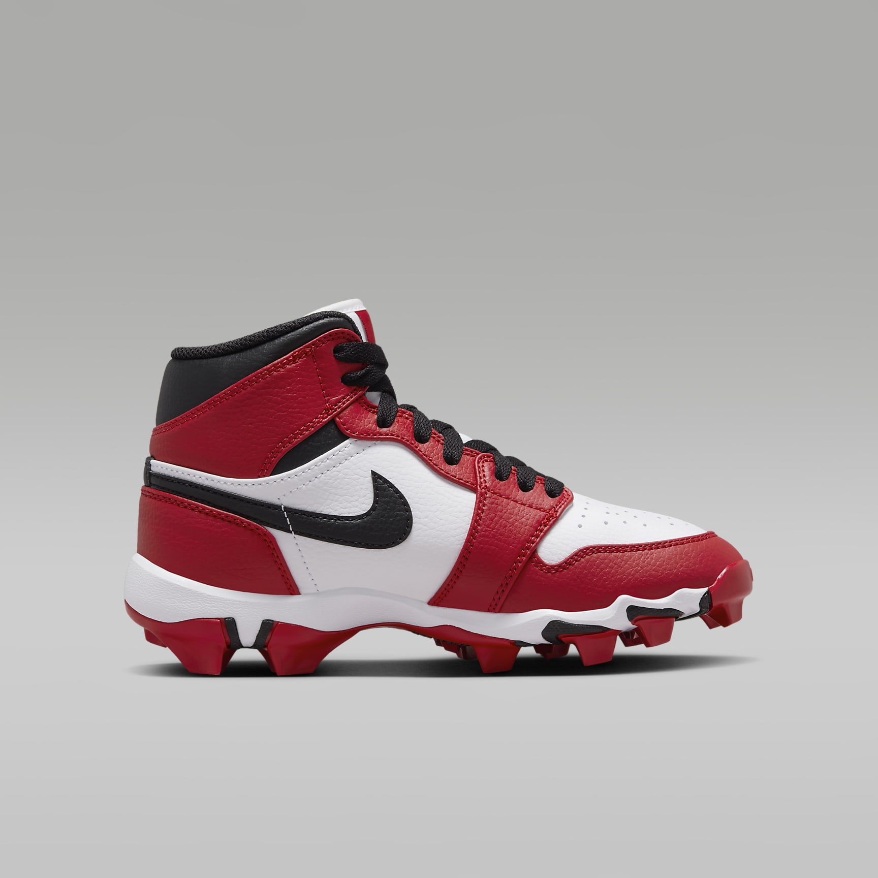 Jordan 1 Mid Little/Big Kids' Cleats