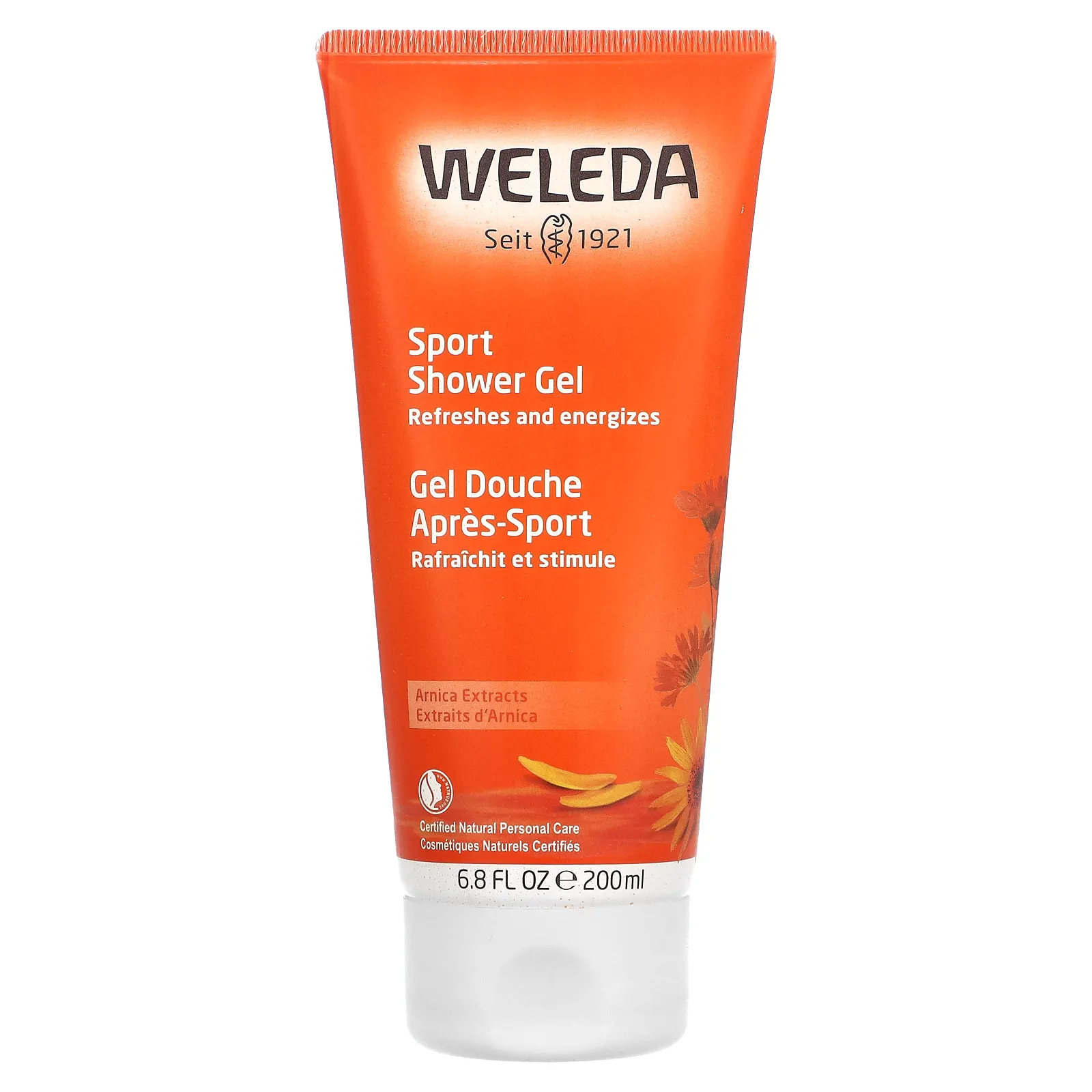 Weleda, Спортивный гель для душа, 200 мл (6,8 жидк. унции)