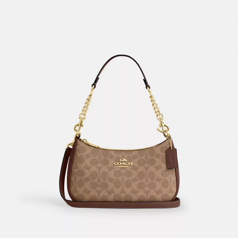 Сумка COACH Teri Shoulder Bag In Signature Canvas